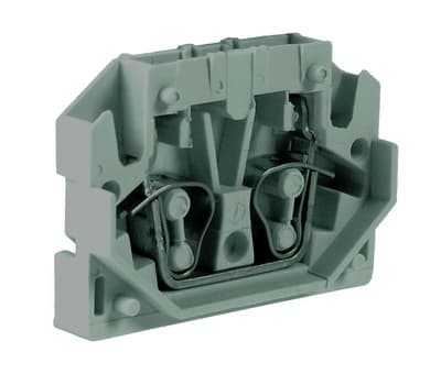 DKC HP.2(Ex)i, мини зажим, проходной 2,5 кв.мм синий
