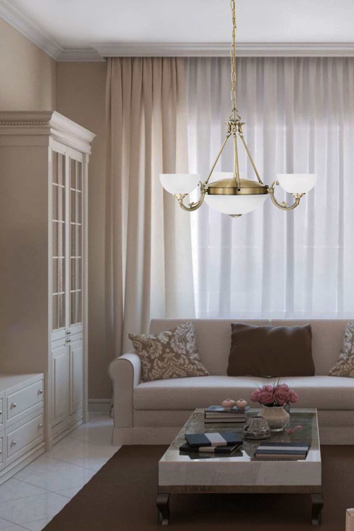 Eglo Люстра SAVOY, 3х40W 82748 — миниатюра 2