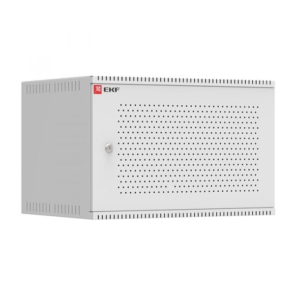 EKF PROxima Astra Шкаф телекоммуникационный настенный 6U (600х450) дверь перфорированная ITB6P450