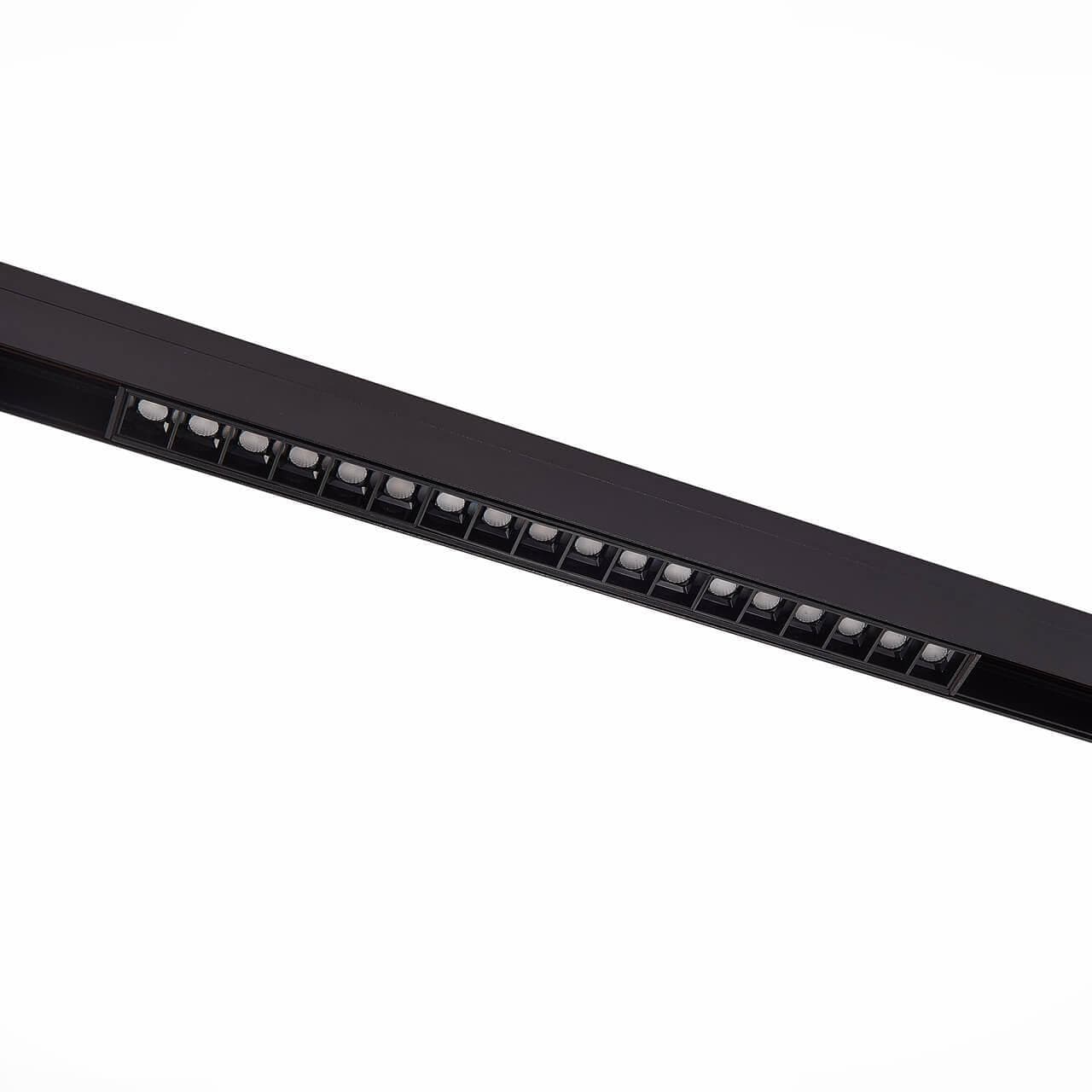 ST Luce ST361.446.18 Магнитный трековый светильник Черный LED 1*18W 4000K 1 407Lm Ra>80 36° IP20 L331xW22xH44 48V — миниатюра 1