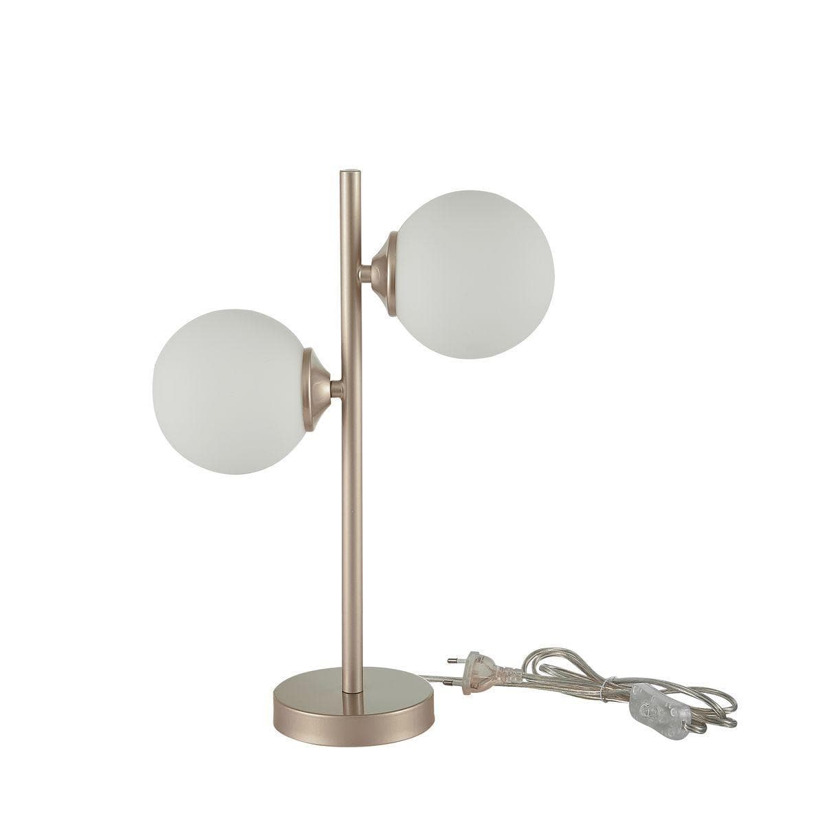 ST Luce SLE106204-02 Настольная лампа Золото/Белый G9 LED 2*3W — миниатюра 1