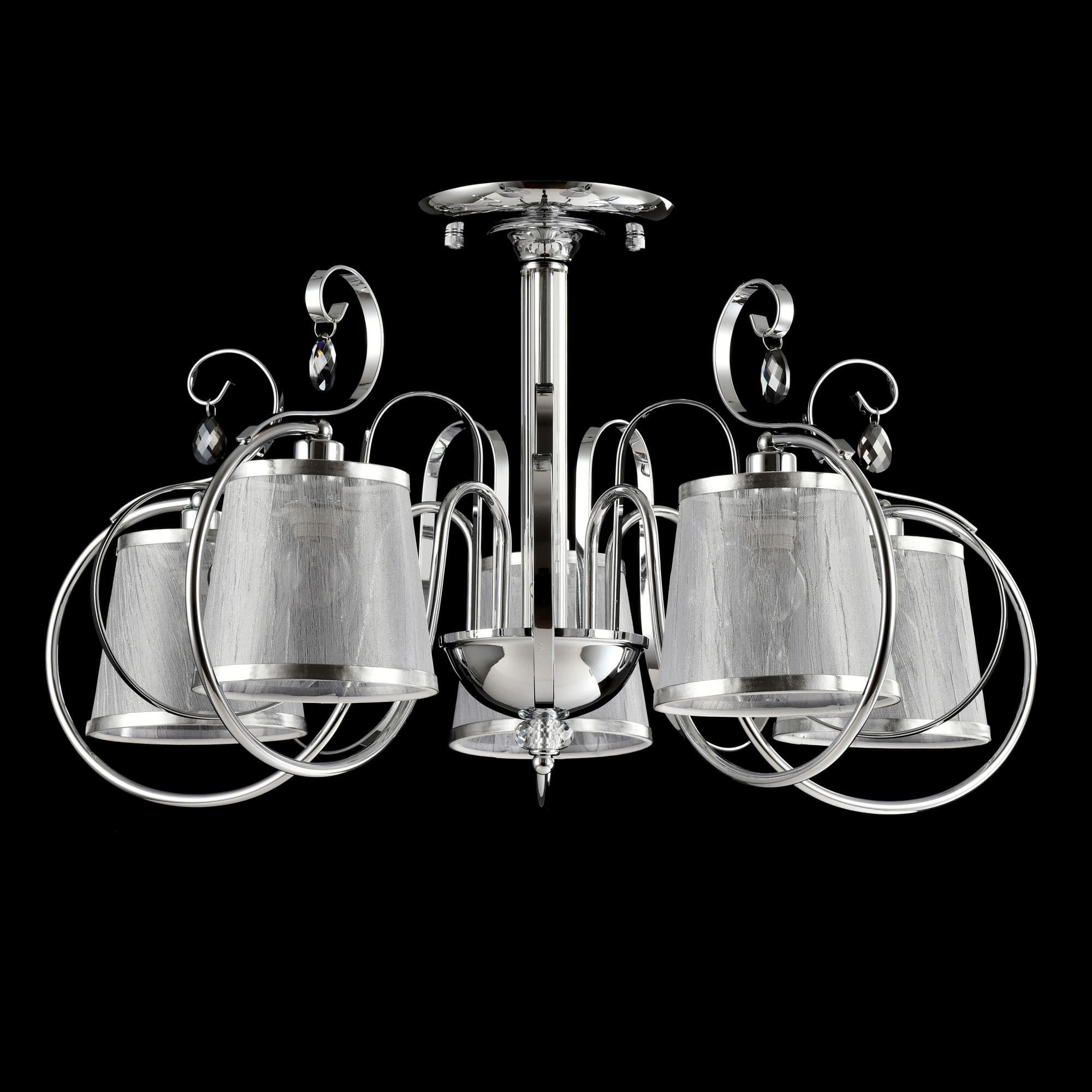 Freya Classic Simone Хром Потолочный светильник E14 40W FR2020-CL-05-CH — миниатюра 6