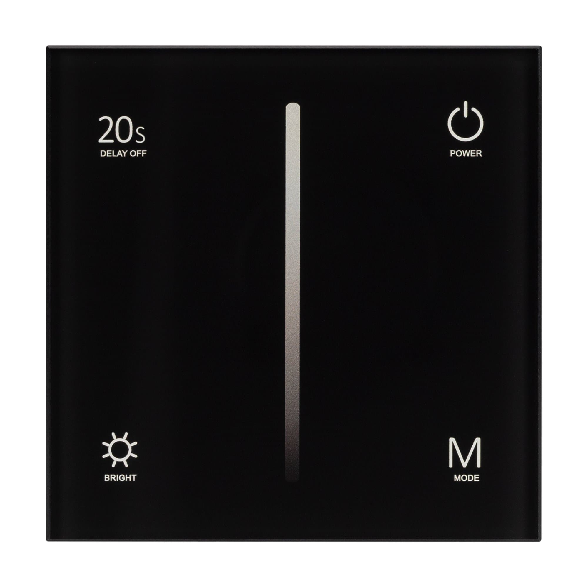 Arlight Панель SMART-P36-DIM-IN Black (230V, 1.2A, TRIAC, Sens, 2.4G) (IP20 Пластик, 5 лет) 028110 — миниатюра 3