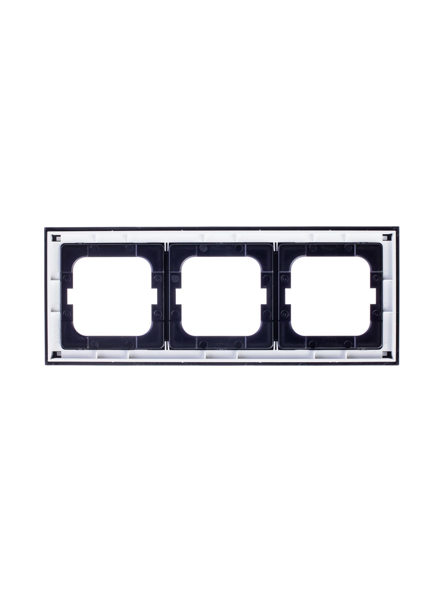 ABB BJE Axcent Черный Рамка 3-ая 2CKA001754A4411 — миниатюра 2