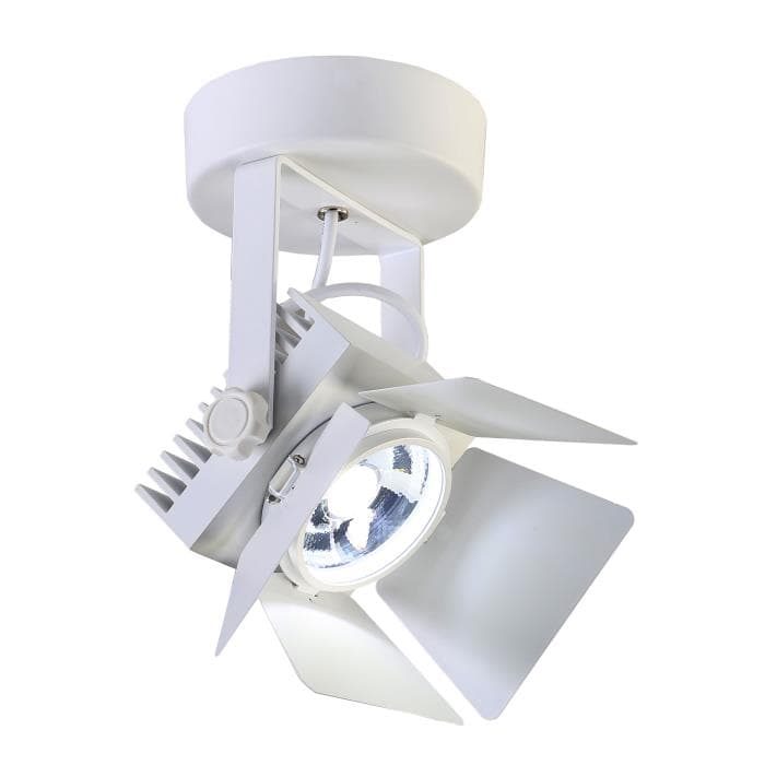 Favourite Projector Белый Светильник потолочный 85-265V, 4000-4200K, 1600 Lm, Ra>80, 1*LED*20W, IP21 1771-1U