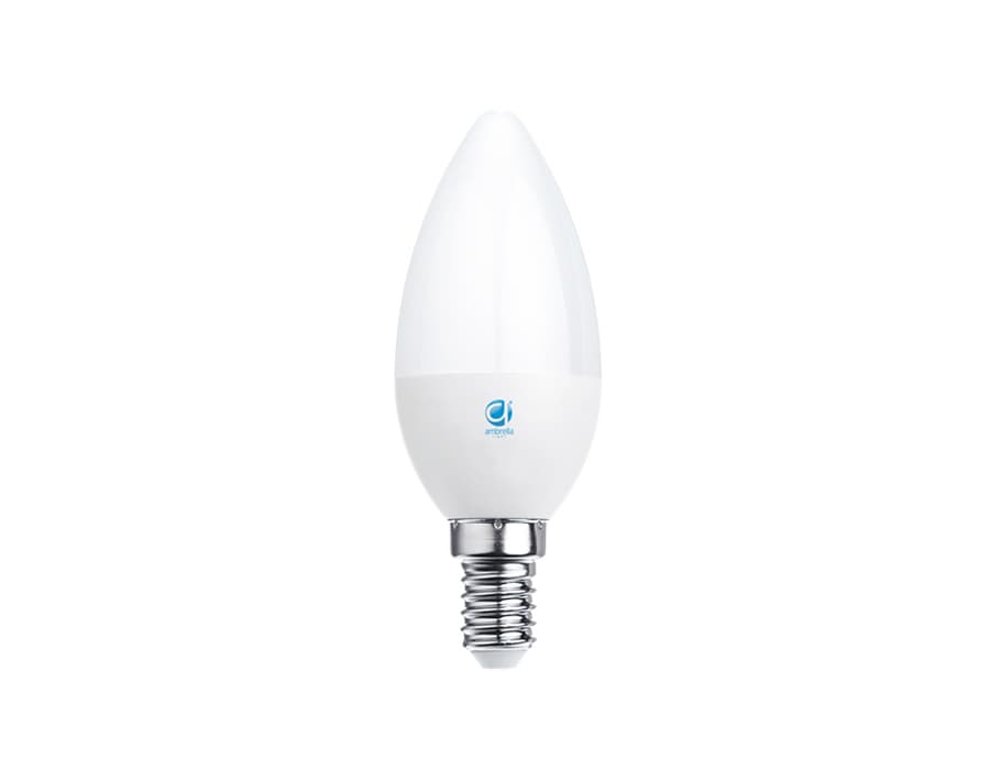 Ambrella Светодиодная лампа LED C37-PR 8W E14 4200K (75W) 206184