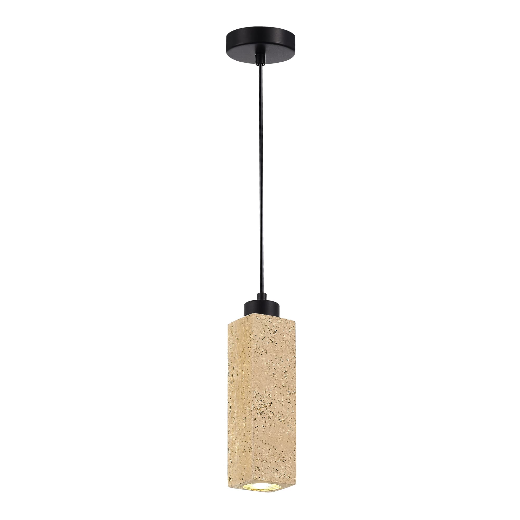 ST LUCE SL1194.413.01 Светильник подвесной Черный/Бежевый GU10 1*5W 4000K
