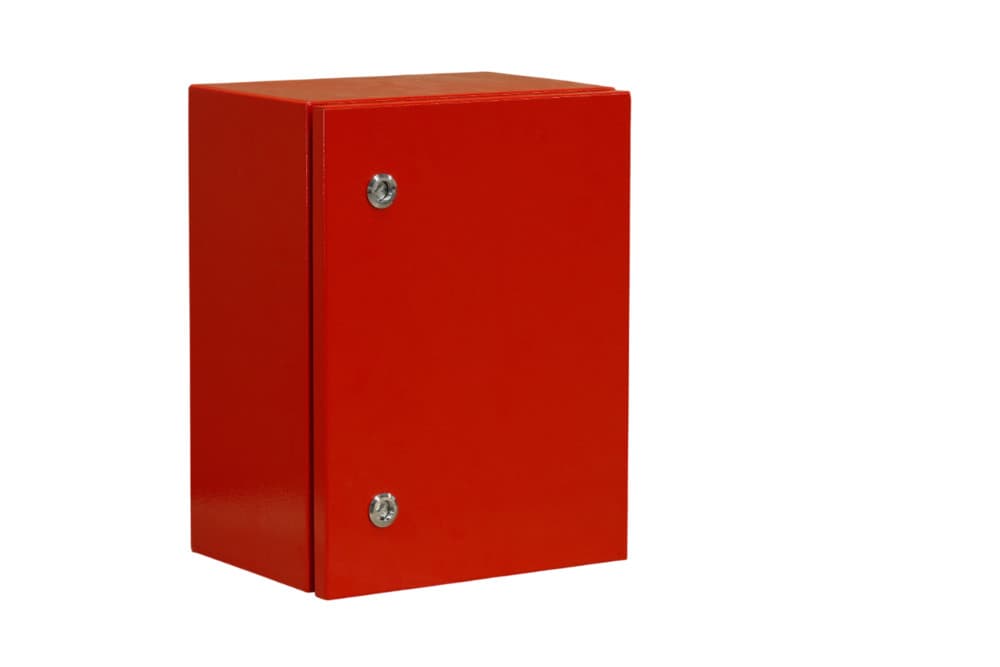 DEKraft Корпус металлический ЩРНМ IP55 250х200х150 RAL3020 — миниатюра 3
