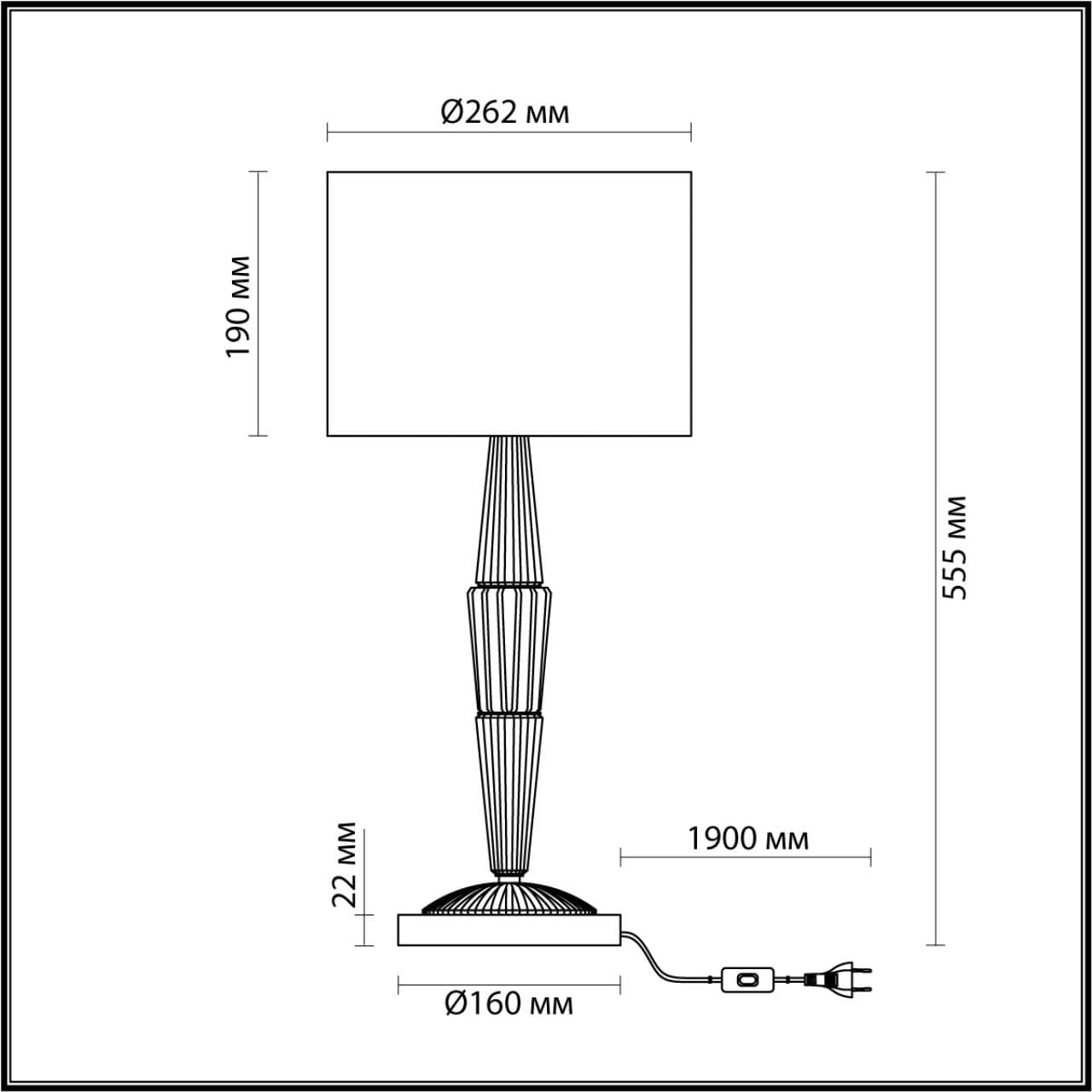 Odeon Light 5403/1T CLASSIC ODL_EX23 33 бронзовый/светло-коричневый/кремовый металл/керамика/ткань Настольная лампа E27 1*60W LATTE — миниатюра 3