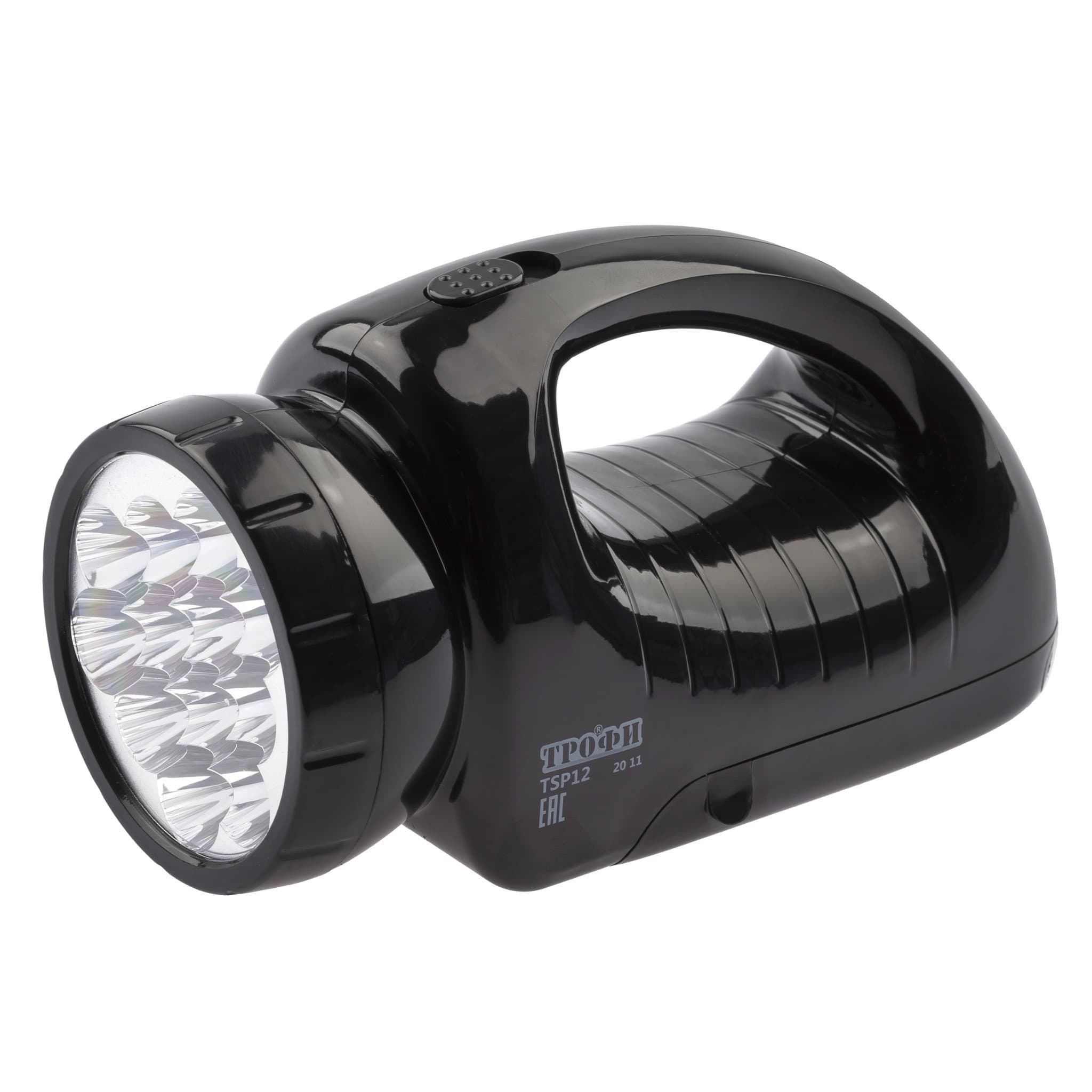 ТРОФИ TSP12 Фонарь Акку 4V1.8Ah, 12+18xLED, ЗУ 220V C0045551