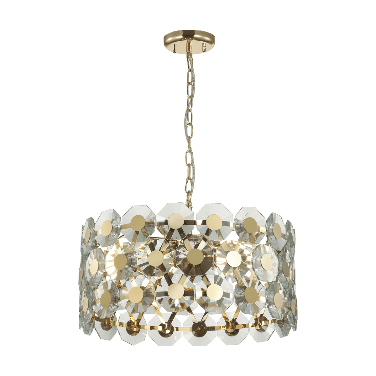 Odeon Light 4974/6 HALL ODL22 373 золотой/хрусталь Люстра E14 6*40W TOKATA — миниатюра 2