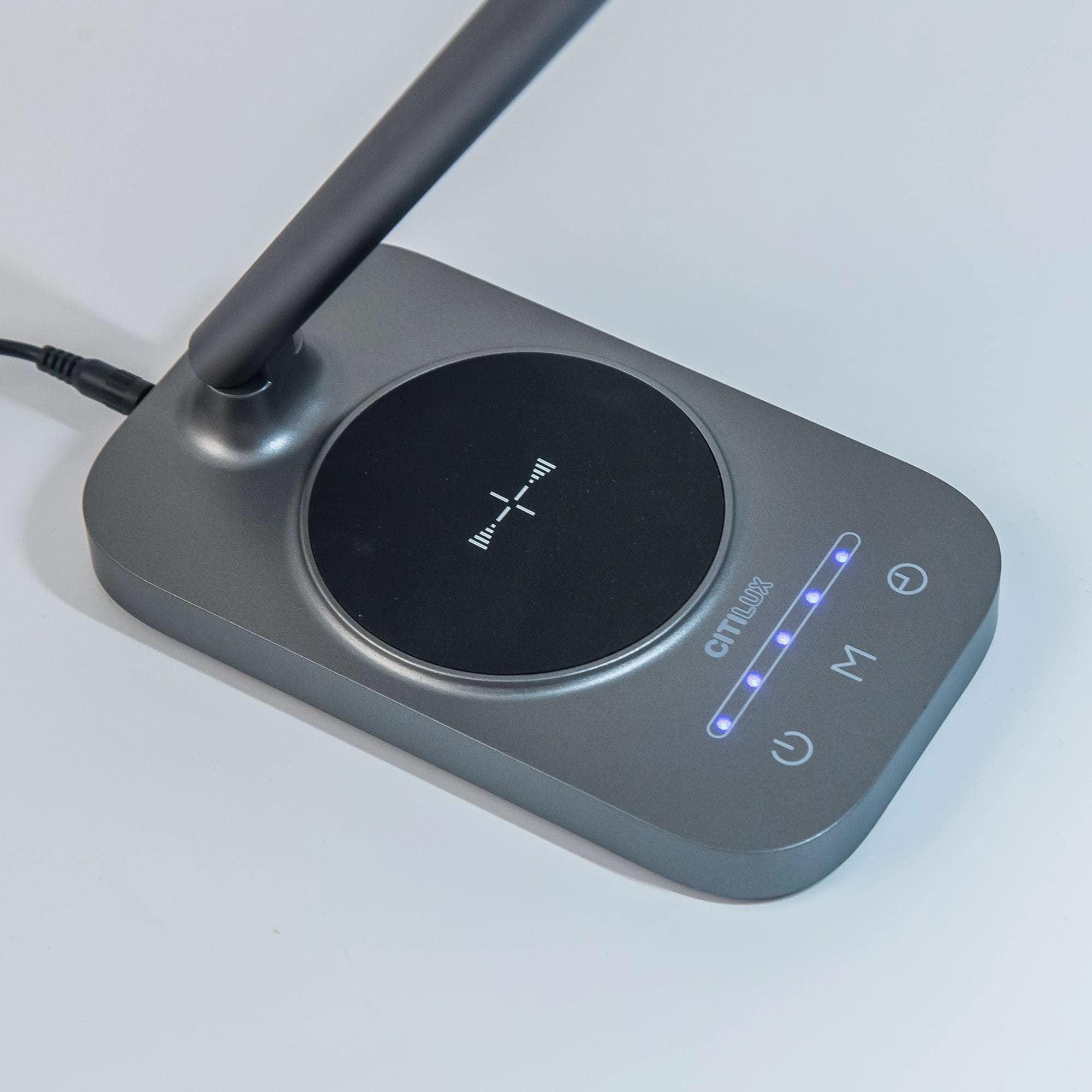 Citilux CL803052 Ньютон Графит, USB+Qi — миниатюра 5
