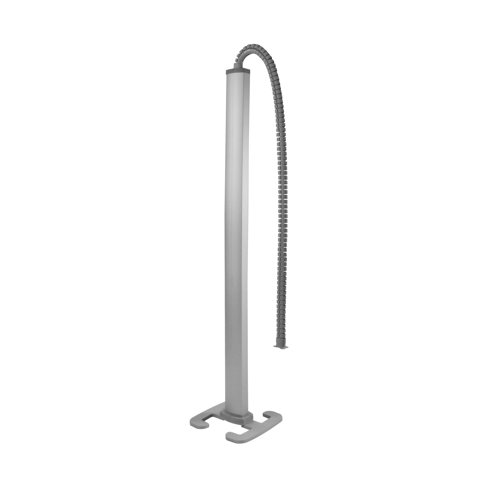 Legrand Snap-On мобильная колонна алюминиевая с крышкой из алюминия 2 секции, высота 2 метра, цвет алюминий 653027 — миниатюра 2
