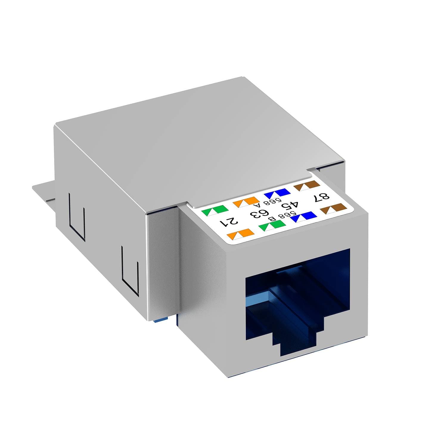 OBO Bettermann Разъем RJ45 категория 6 экранированный (FTP) 6117329 — миниатюра 1