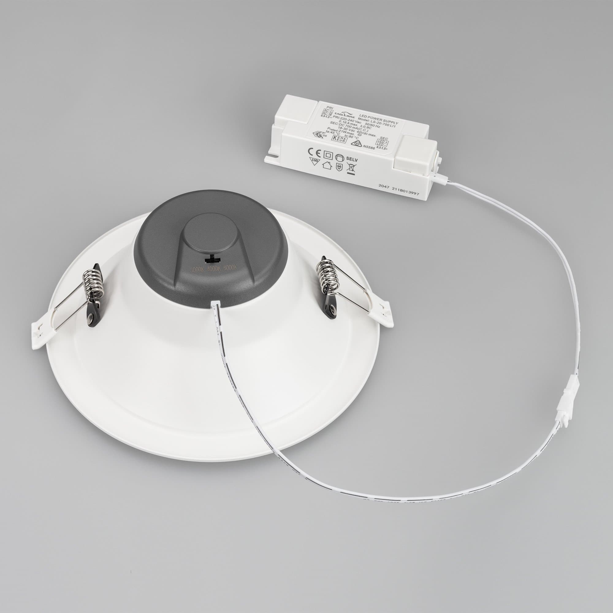 Arlight Светильник IM-STORM-R175-20W Day4000-MIX (WH, 80 deg, 230V) (IP20 Металл, 3 года) 032433 — миниатюра 8