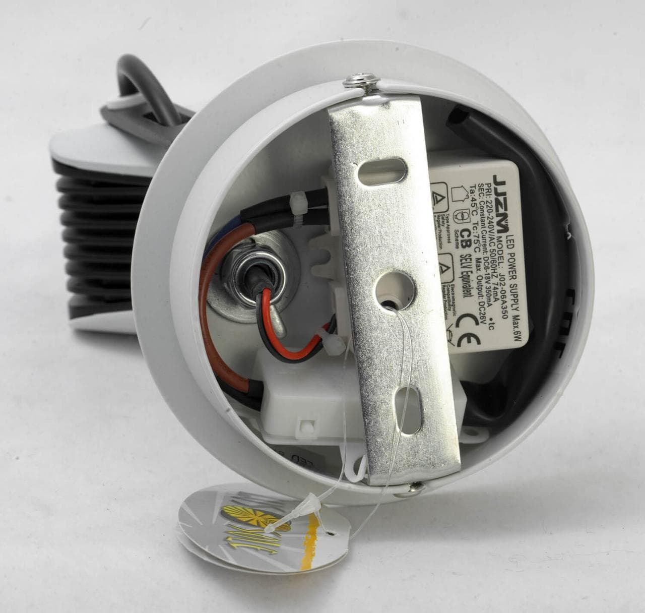 Lussole PROMO Металл Белый / черный Металл Светильник настенно-потолочный LED 5W LSN-4101-01 — миниатюра 3