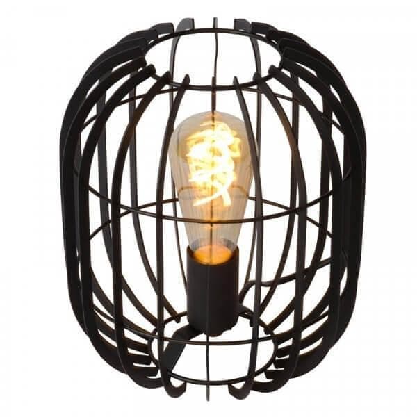 Lucide REDA Черный Настольная лампа 78599/01/30 — миниатюра 3