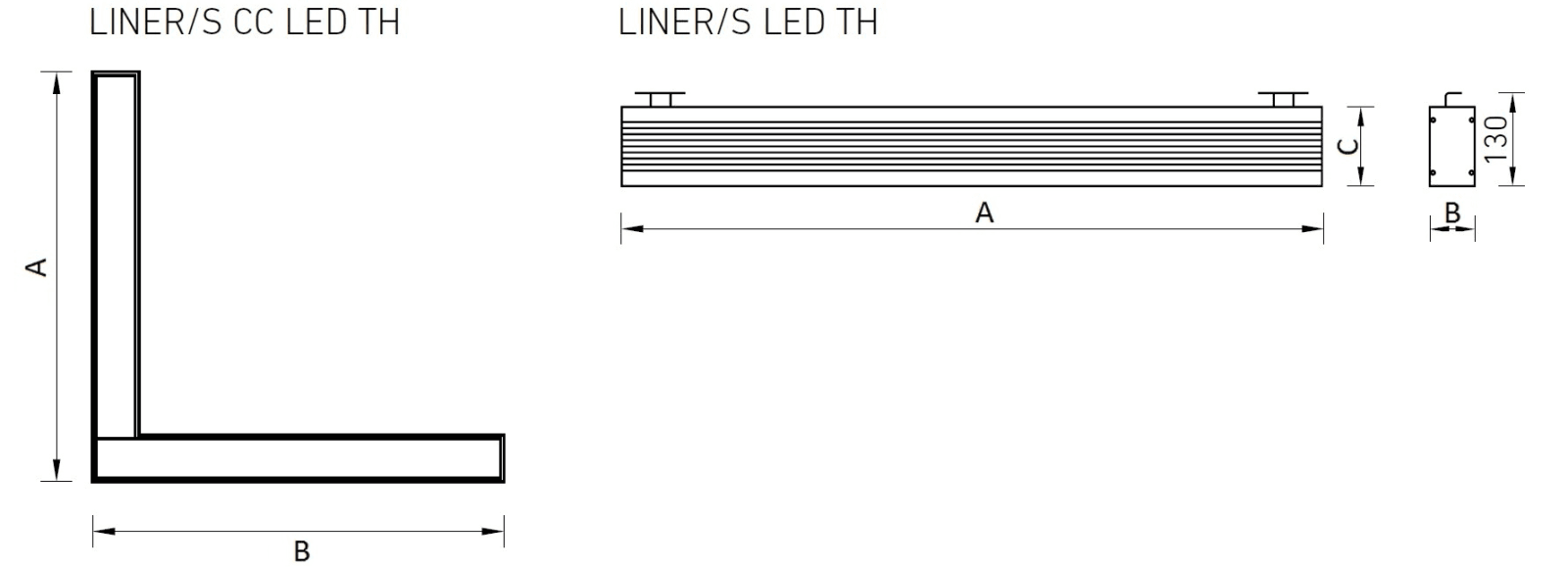 СТ LINER/S DR LED 1500 TH WH 4000K DALI — миниатюра 3