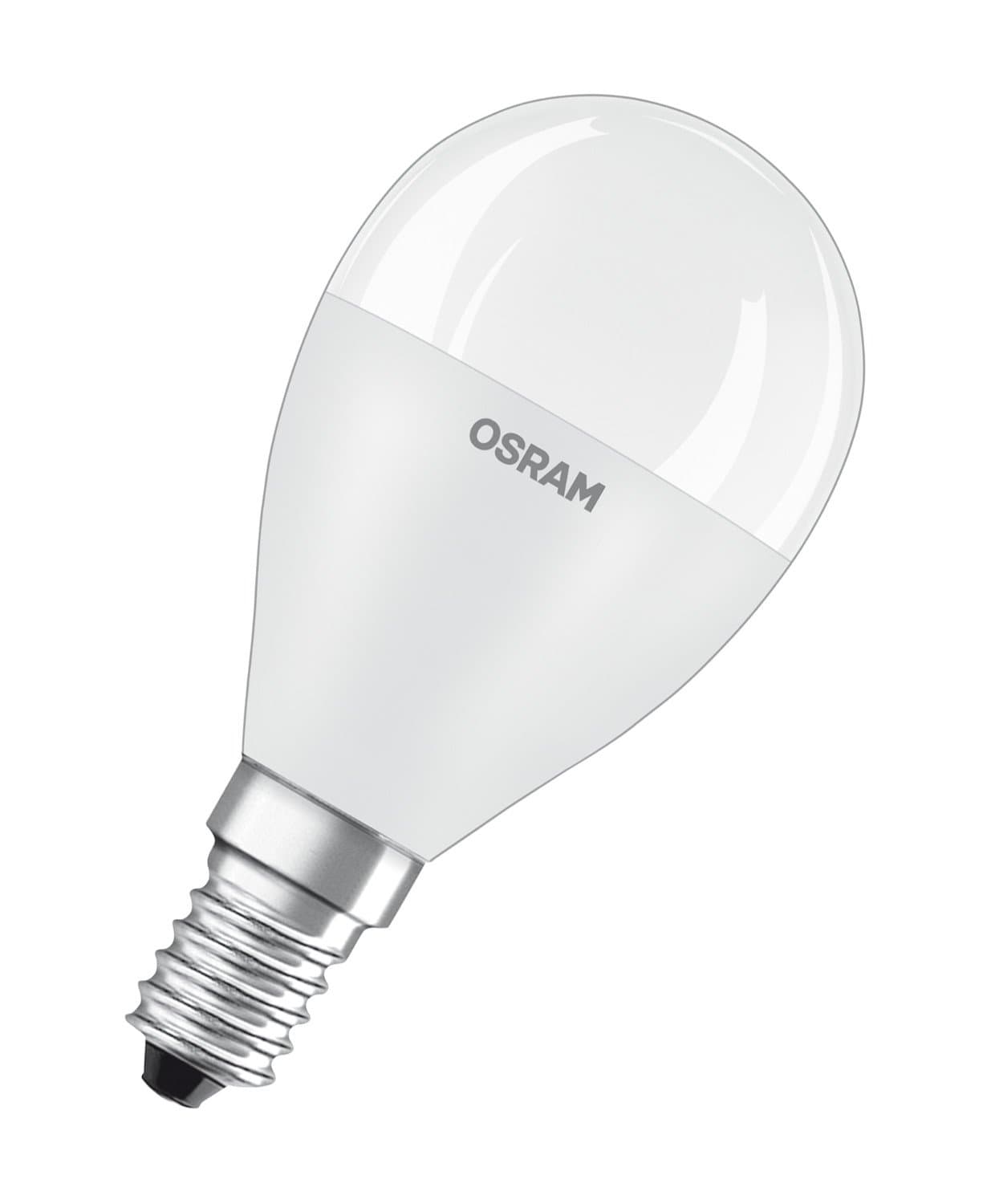 Osram Светодиодная лампа LED STAR Classic P 8W (замена 75Вт),нейтральный белый свет, матовая колба, Е14 4058075210837 — миниатюра 1