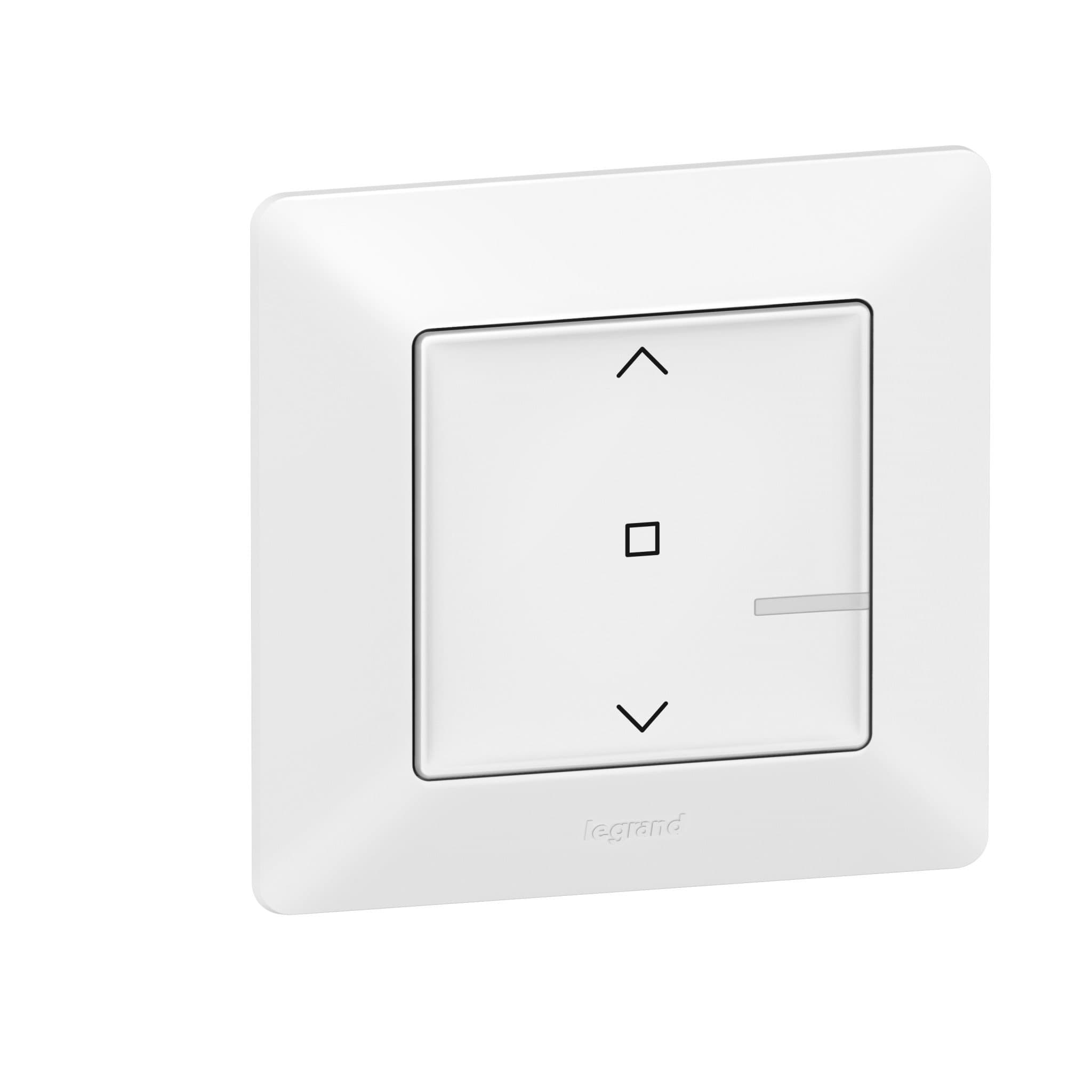 Legrand NETATMO Valena LIFE Бел Выключатель рольставней беспроводной 752191 — миниатюра 1