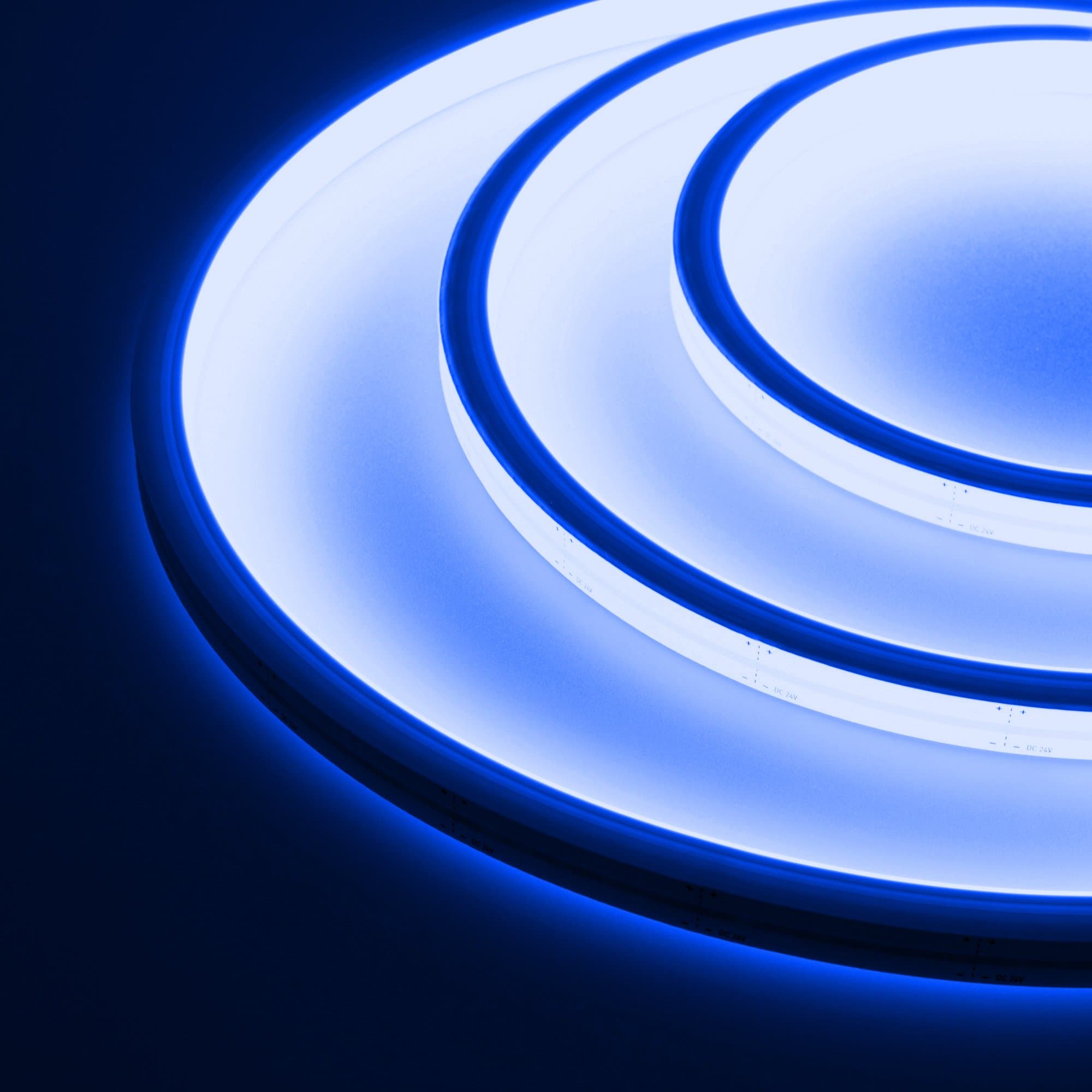 Arlight Гибкий неон ARL-MOONLIGHT-1213-TOP 24V Blue (8 Вт/м, IP67) 031018