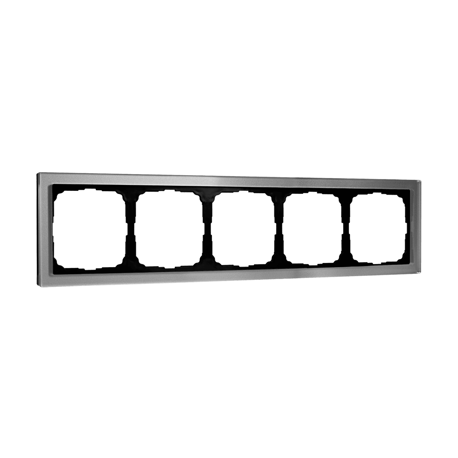 Systeme Electric ArtGallery Pure Органическое стекло Алюминий Рамка 5-ая — миниатюра 1