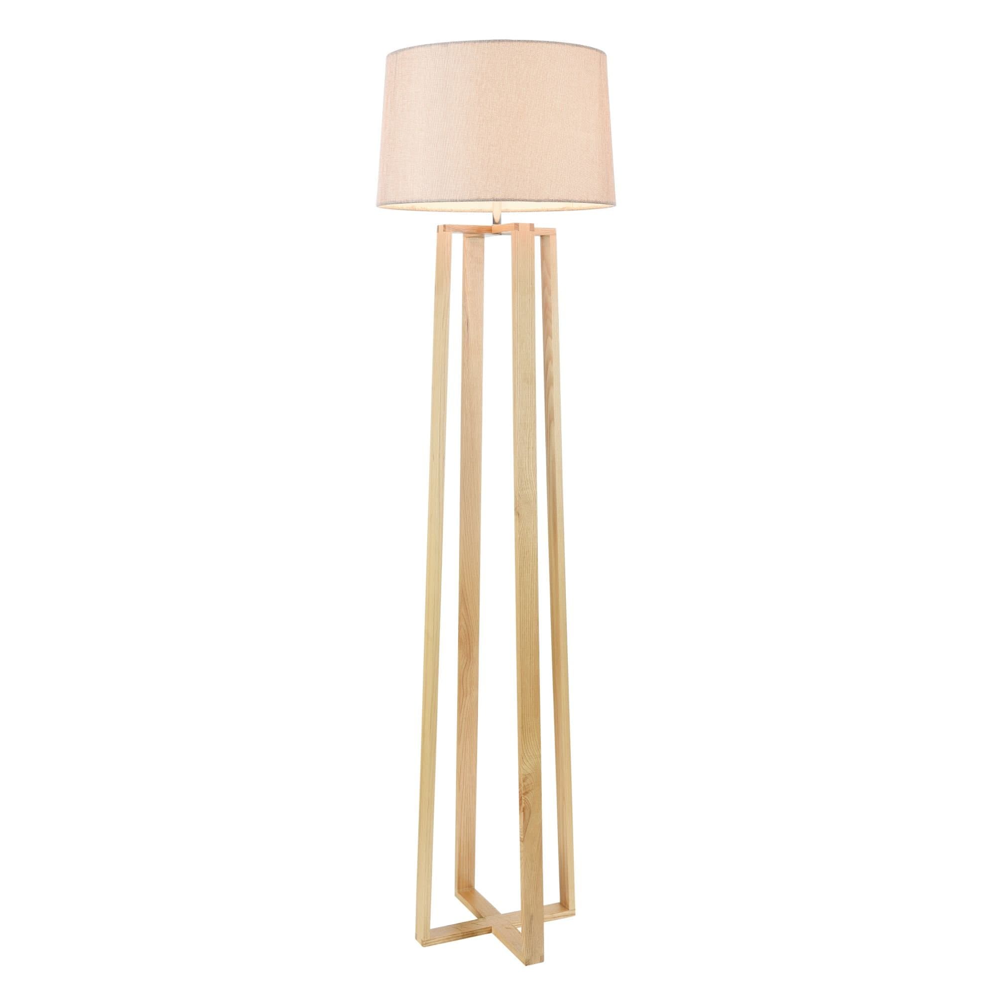 Freya Modern Nubi Бежевый Торшер E27 40W FR5134-FL-01-BG — миниатюра 4