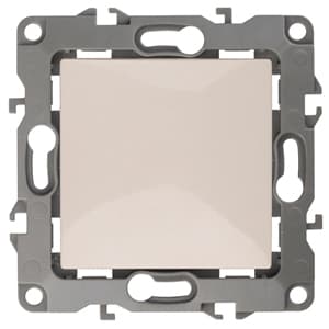 ЭРА 12-1001-02 Выключатель, 10АХ-250В, IP20, без м.лапок, 12, Слоновая кость