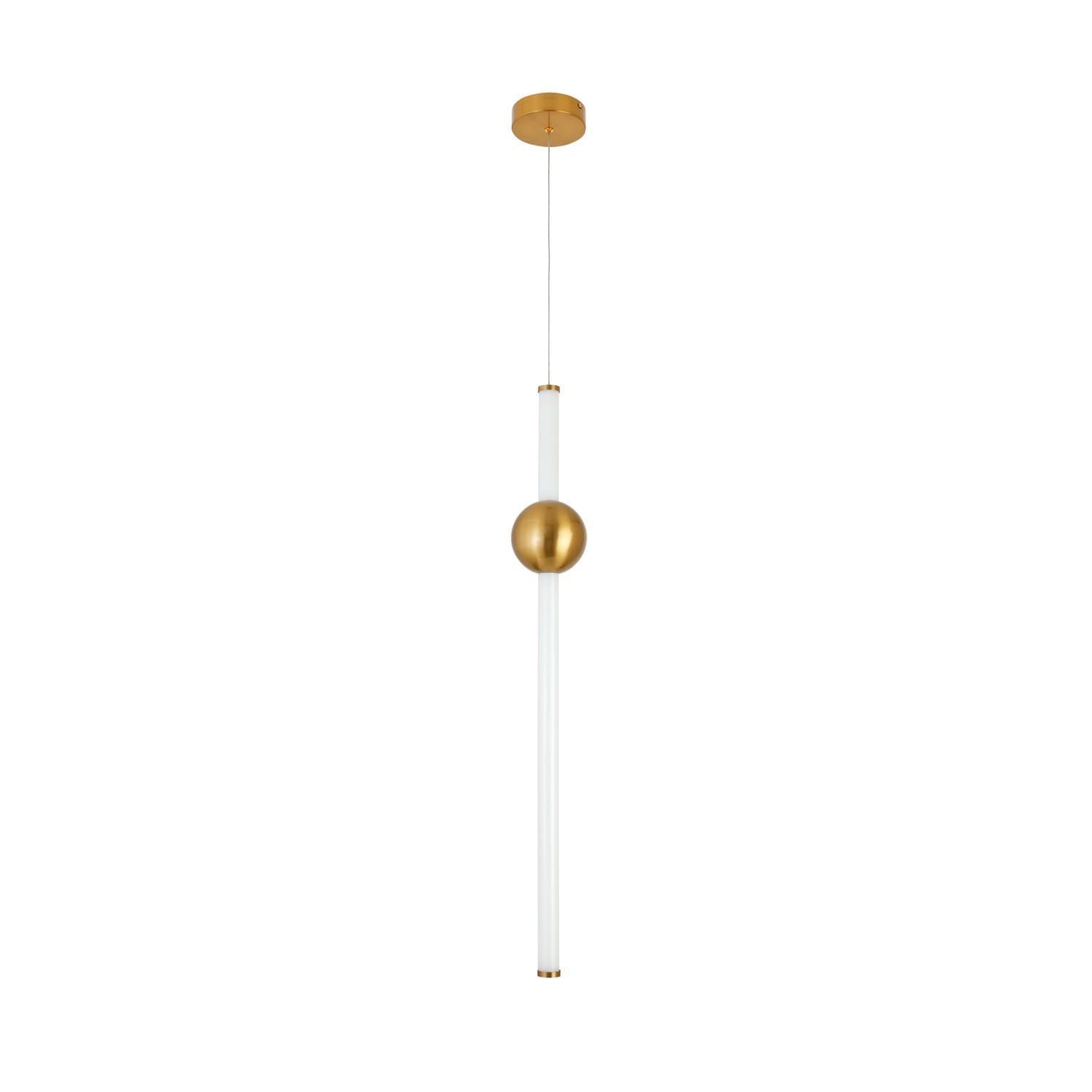 ST Luce SL1222.213.01 Светильник подвесной Золото/Золото, Белый LED 1*18W