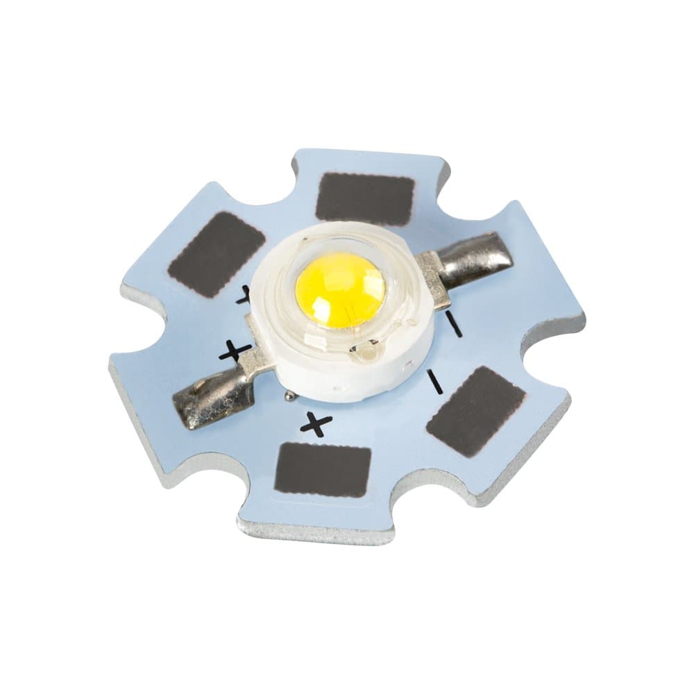 Arlight Мощный светодиод ARPL-Star-1W-BCA Warm White (STAR type) 019585