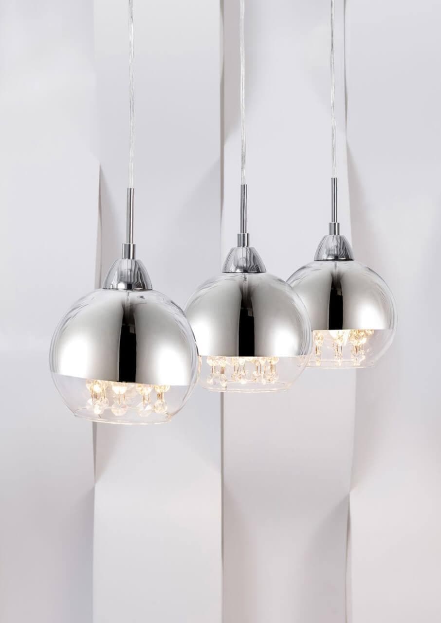 Maytoni Pendant Iceberg Никель Подвес 3xE14 60W P012-PL-03-N — миниатюра 7