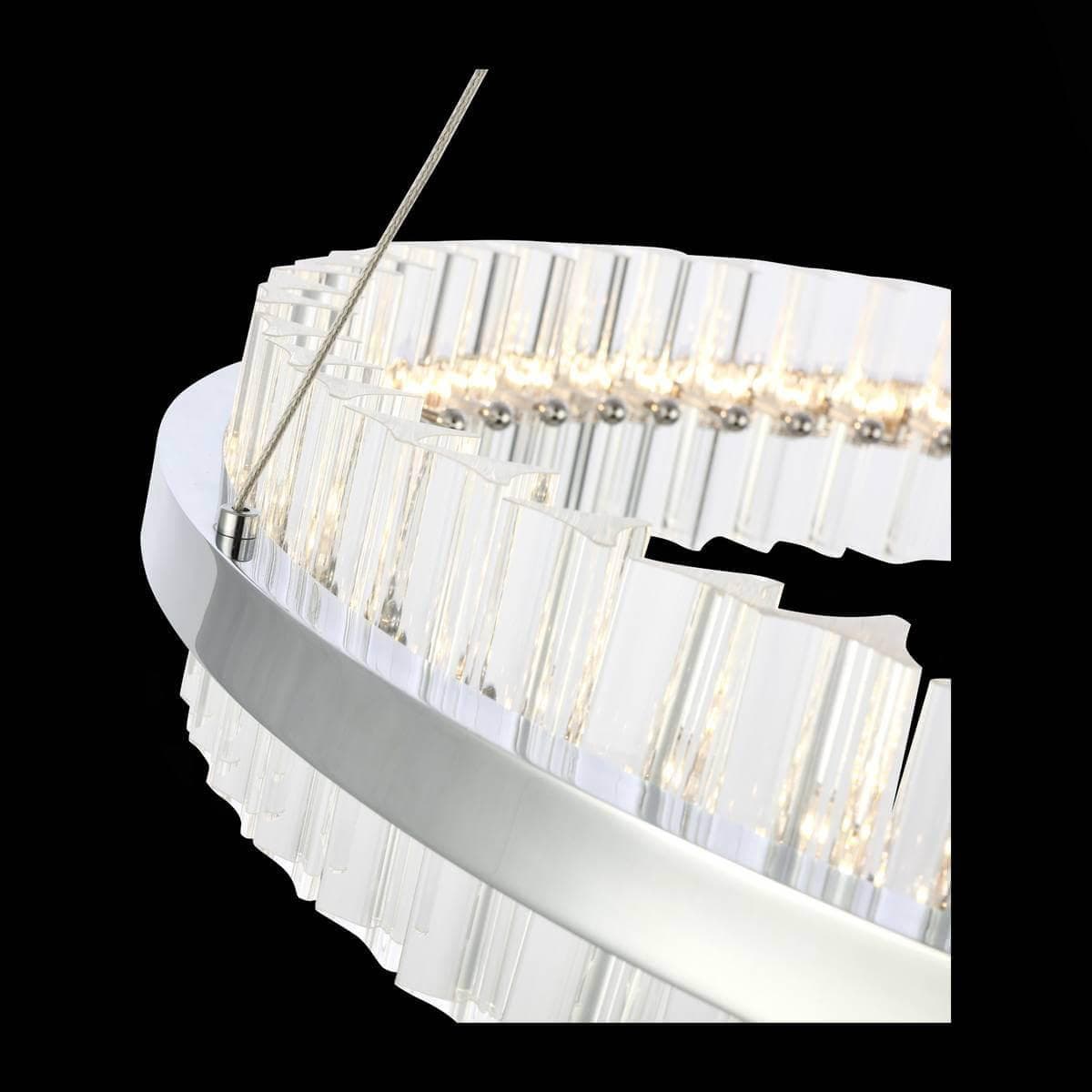 ST Luce SL383.123.01 Светильник подвесной Хром/Прозрачный LED 1*60W — миниатюра 4