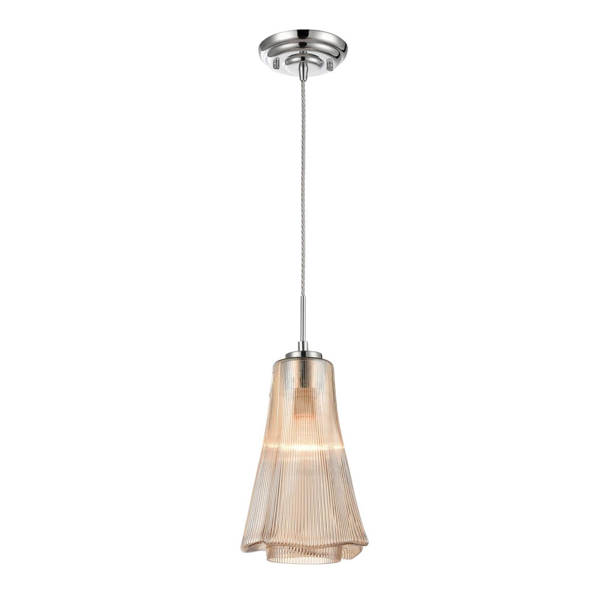 Vele Luce Emily Светильник подвесной Modern D180*H368/1590 хром | chrome металл | metal VL5603P21