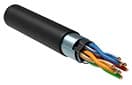IEK ITK  Витая пара F/UTP 5E 4х2х24AWG solid LDPE черный (305м) РФ LC3-C5E04-339-R