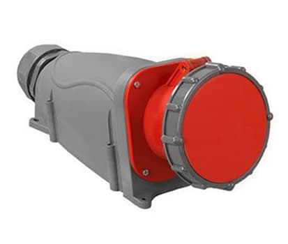IEK Розетка стационарная ССИ-135 63А-6ч/200/346-240/415В 3Р+РЕ+N IP67 MAGNUM — миниатюра 2