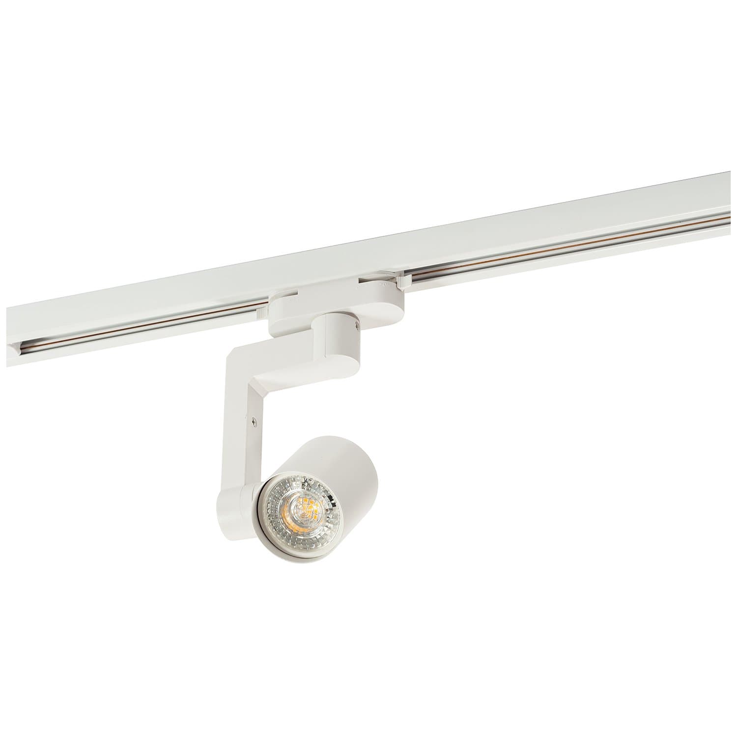 Denkirs DK6006-WH Трековый светильник IP 20, 50 Вт, GU10, белый, алюминий