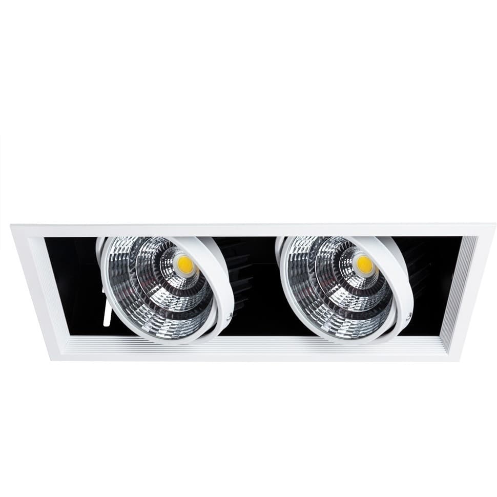 Arte Lamp MERGA Светильник потолочный LED A8450PL-2WH — миниатюра 1
