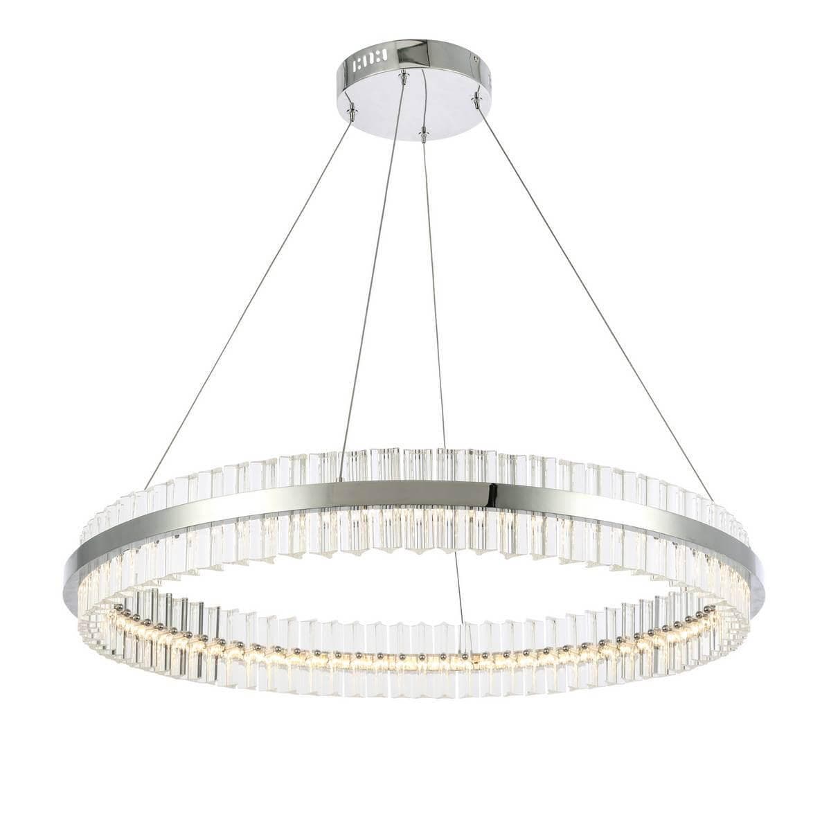 ST Luce SL383.123.01 Светильник подвесной Хром/Прозрачный LED 1*60W — миниатюра 1