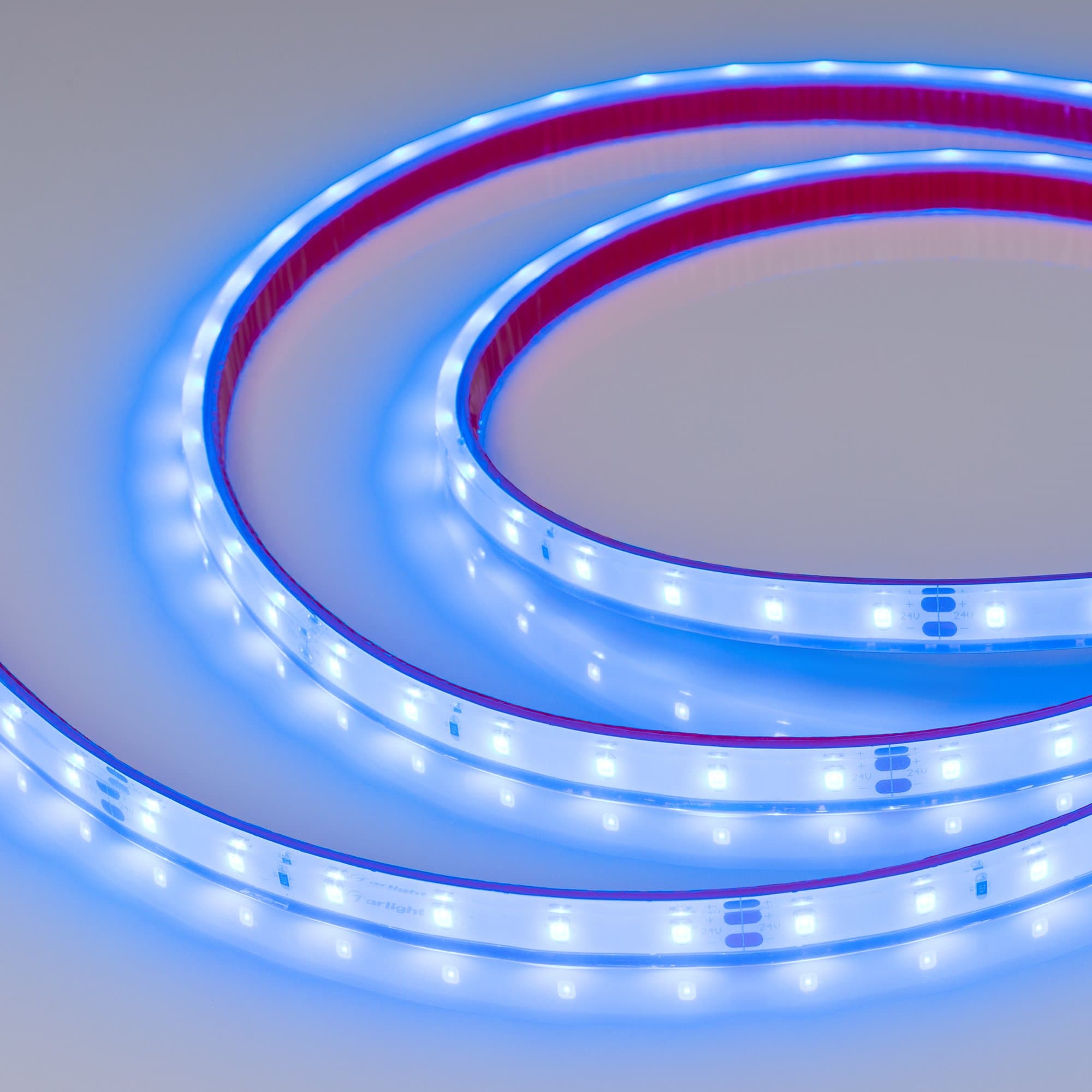 Arlight Лента герметичная RTW-PFS-A60-11mm 24V Blue (4.8 W/m, IP68, 2835, 5m) (-) 034160 — миниатюра 3