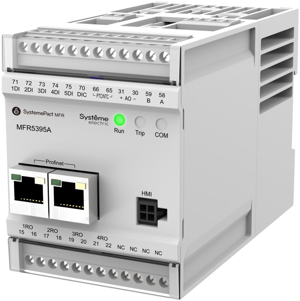 Systeme Electric Реле MFR530 MODBUS-RTU + PROFINET 5-25A ТТ Ø10.5ММ 80-270В AC/DC