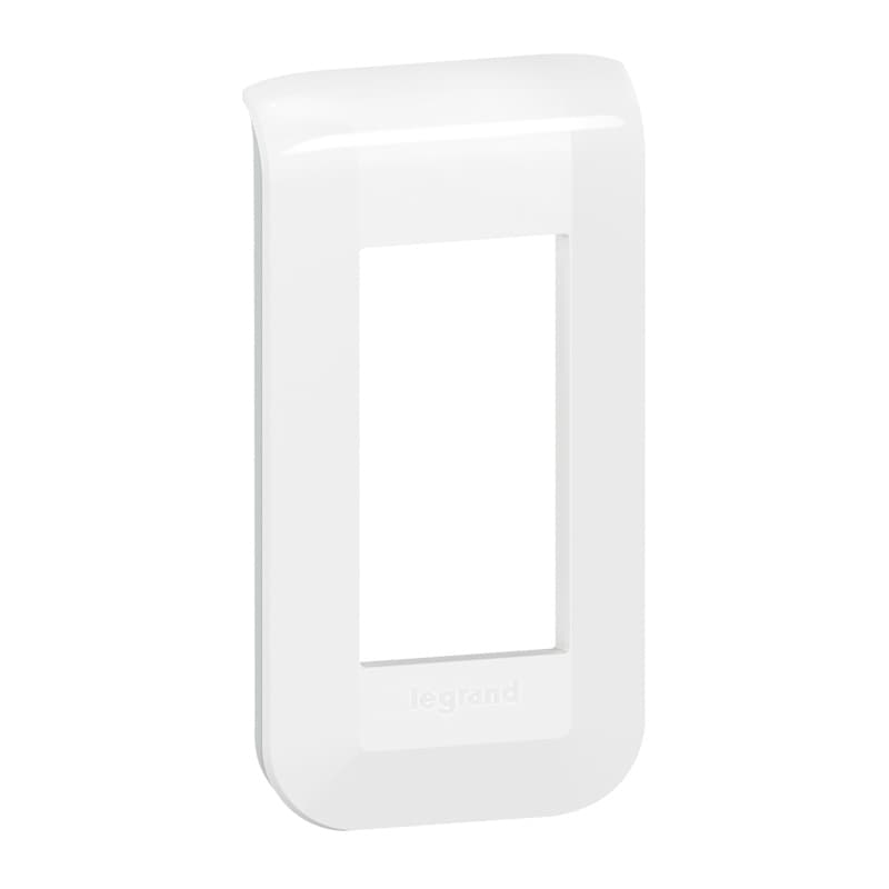 Legrand Mosaiс Рамка - Программа Mosaic - 1 модуль - белая 078801L — миниатюра 3