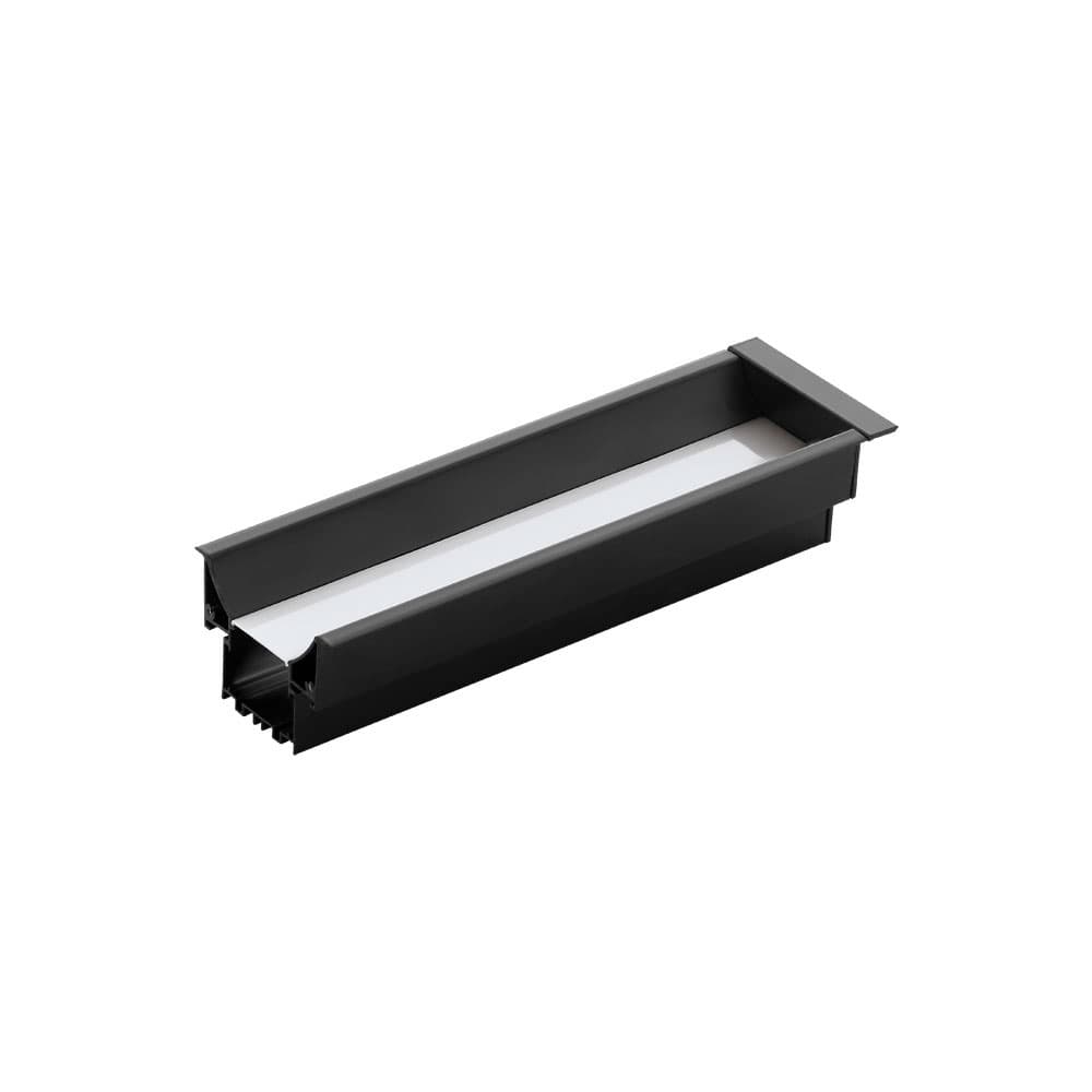 Eglo 99004 Встраиваемый профиль RECESSED PROFILE 3 для лестниц, L1000, алюминий, черный/пластик, черный