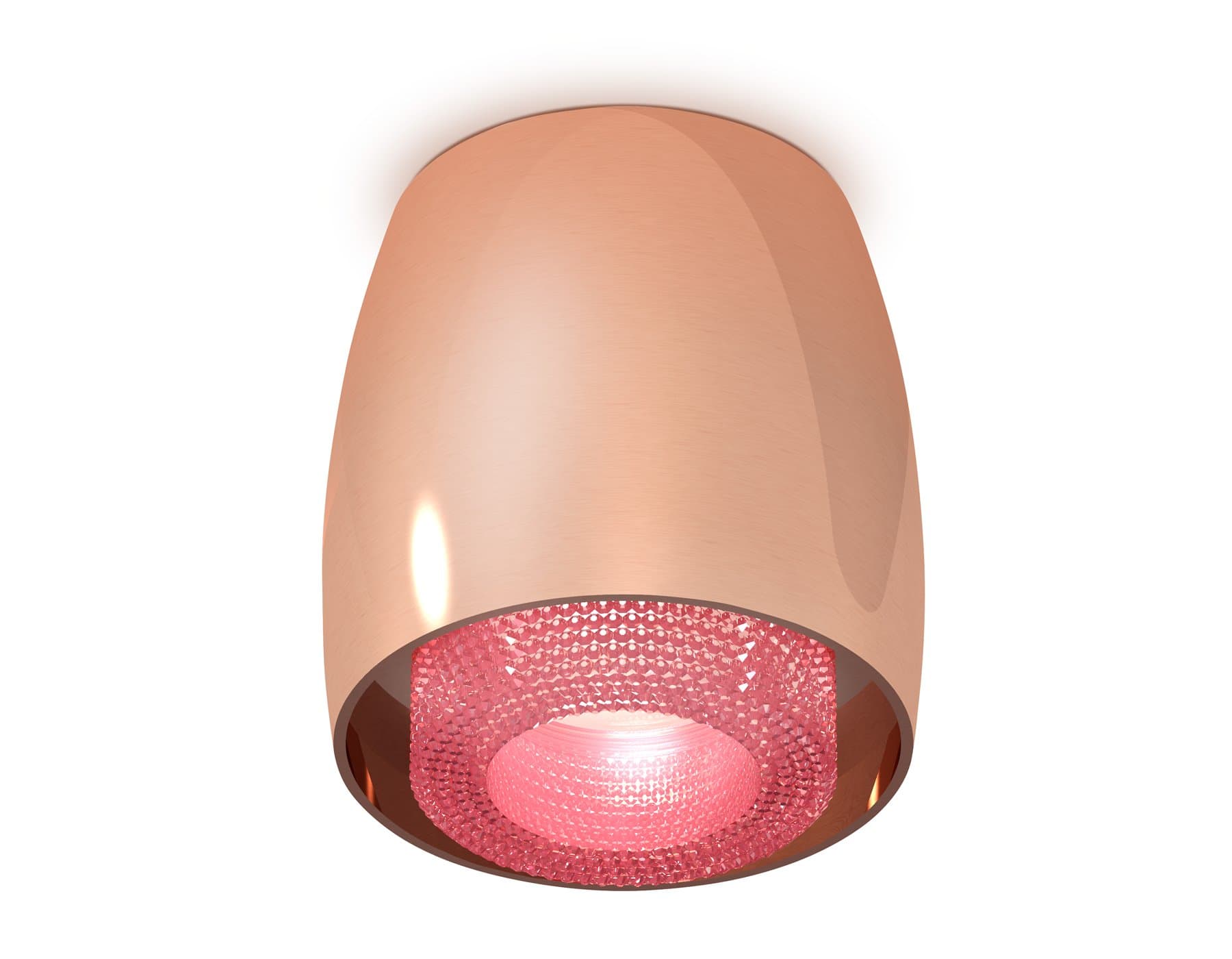 Ambrella Комплект накладного светильника с композитным хрусталем XS1144011 PPG/PI золото розовое полированное/розовый MR16 GU5.3 (C1144, N7193) — миниатюра 1