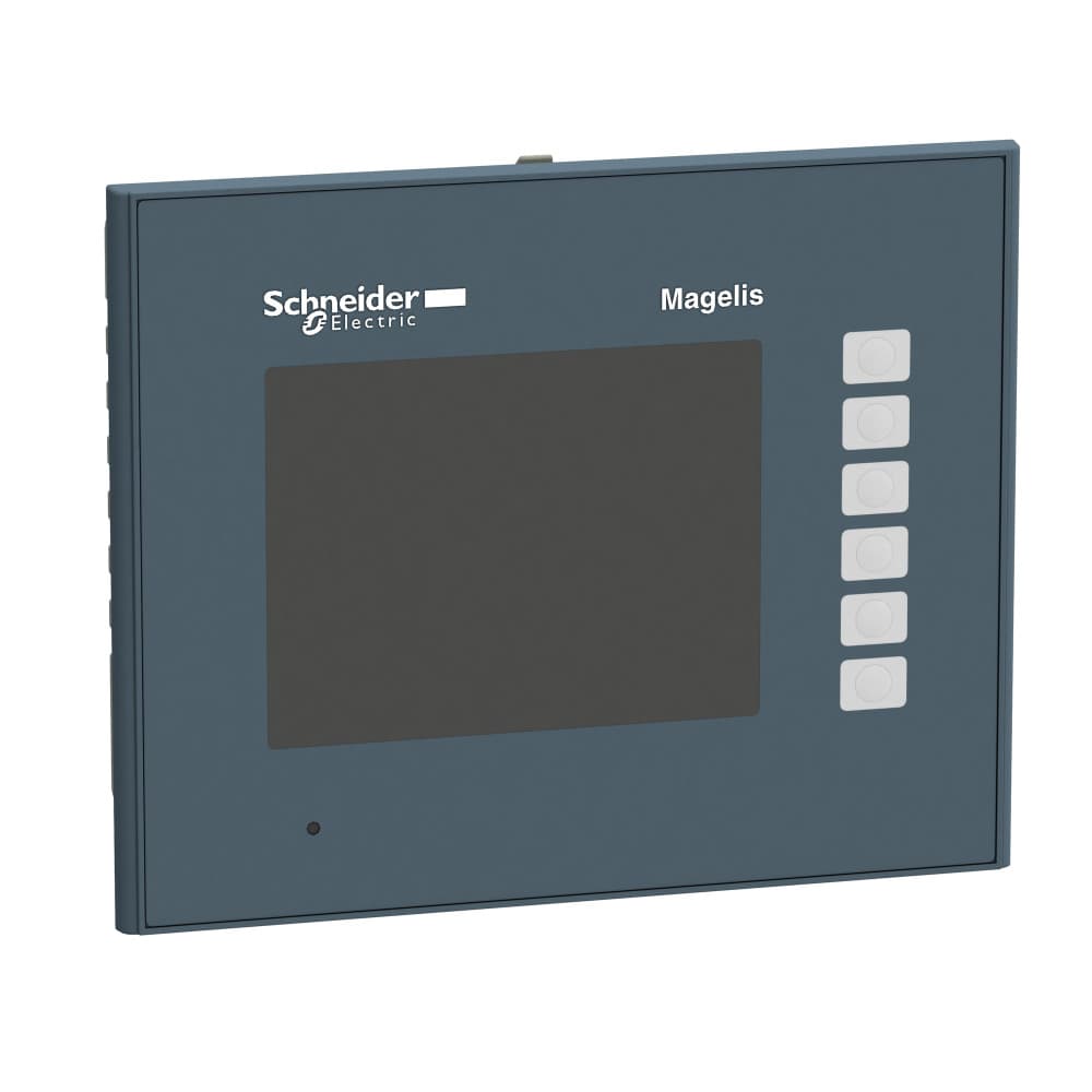 SE Сенсорный ЦВ терминал 3,5 TFT 6 кнопок 1 RJ45 RS232/485 Ethernet TCP/IP 96Mб/512кБ HMIGTO1310 — миниатюра 7