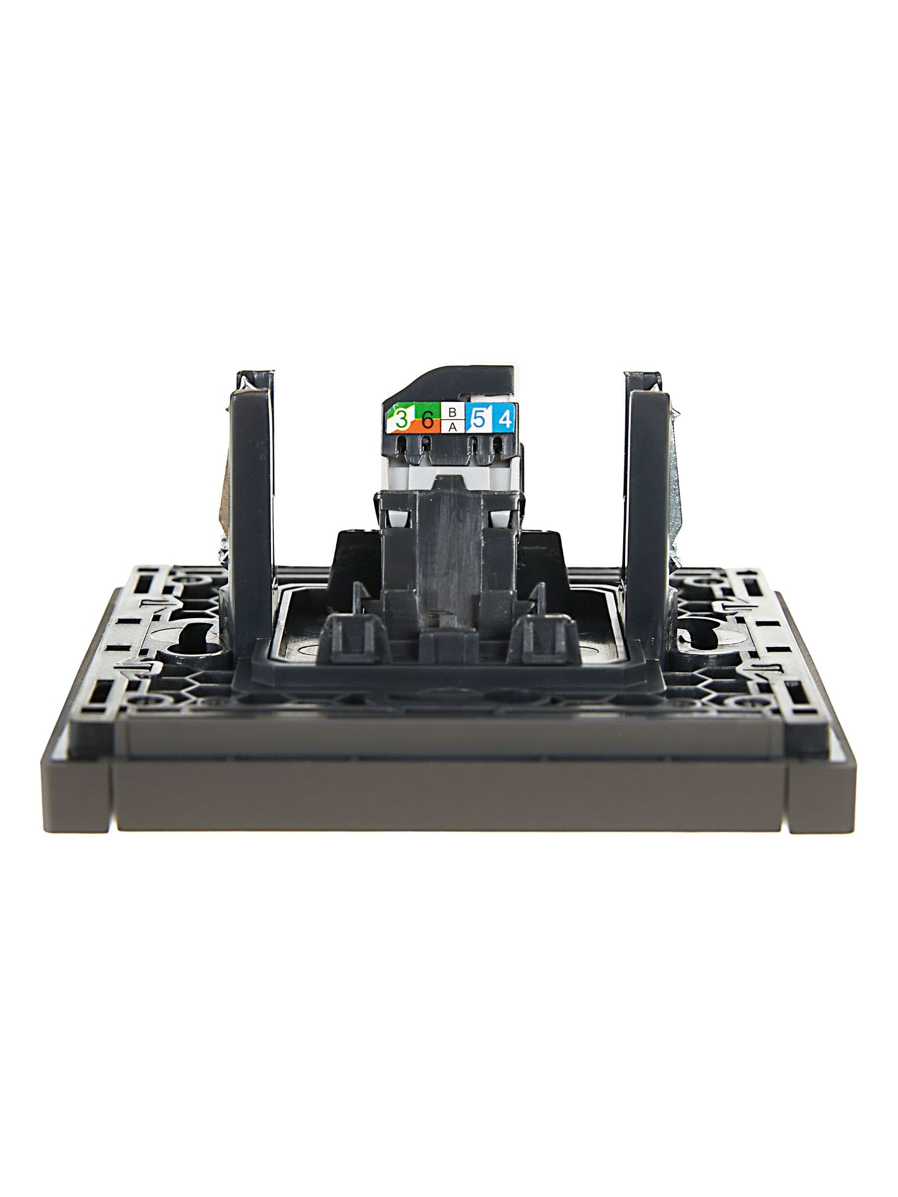 IEK FORTE&PIANO Серый Розетка комп. RJ45 кат.5E FP332 — миниатюра 5