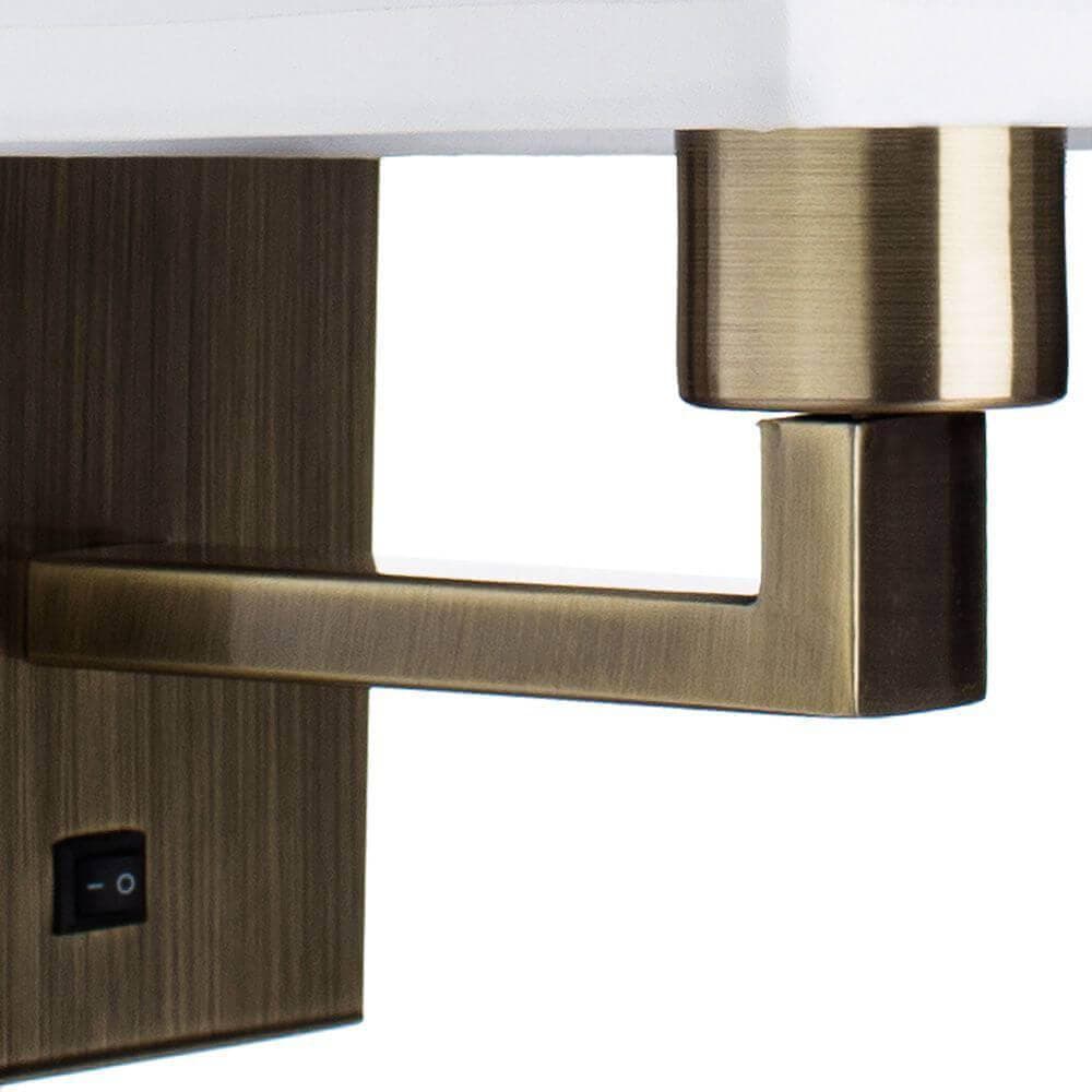 Arte Lamp Hall Бронза/Белый Бра 40W E27 A9248AP-1AB — миниатюра 5