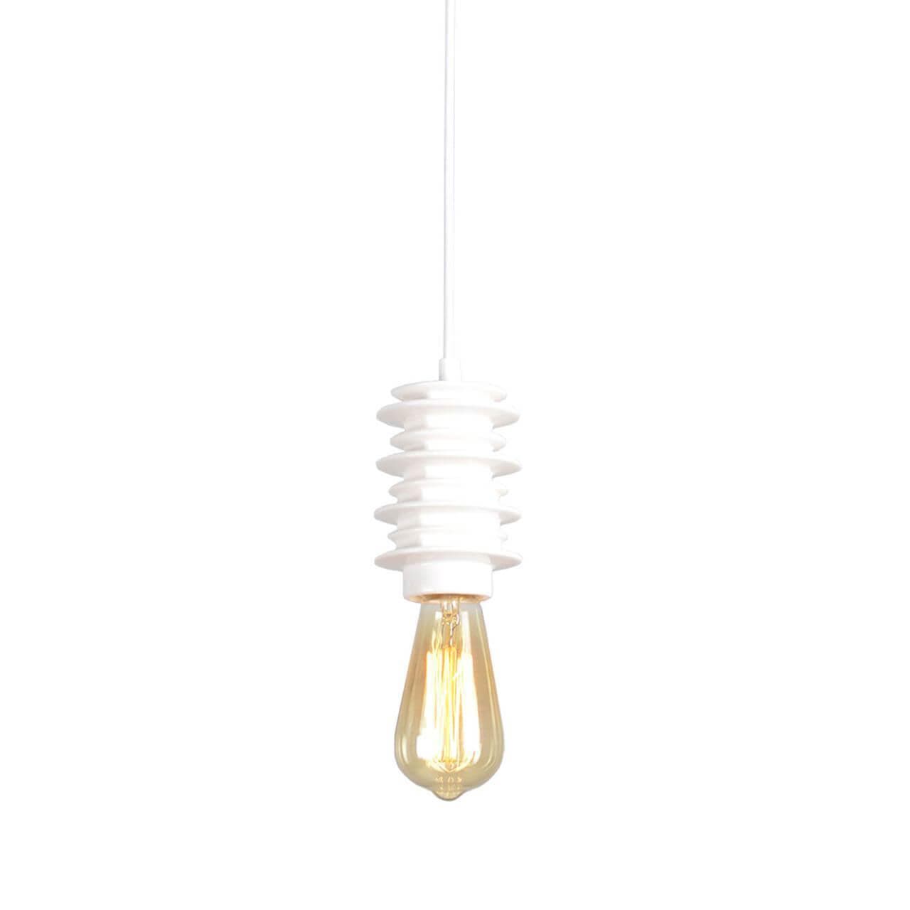 Lussole LOFT Металл/керамика Белый /  Без плафона Подвес E27 60W LSP-9921 — миниатюра 3