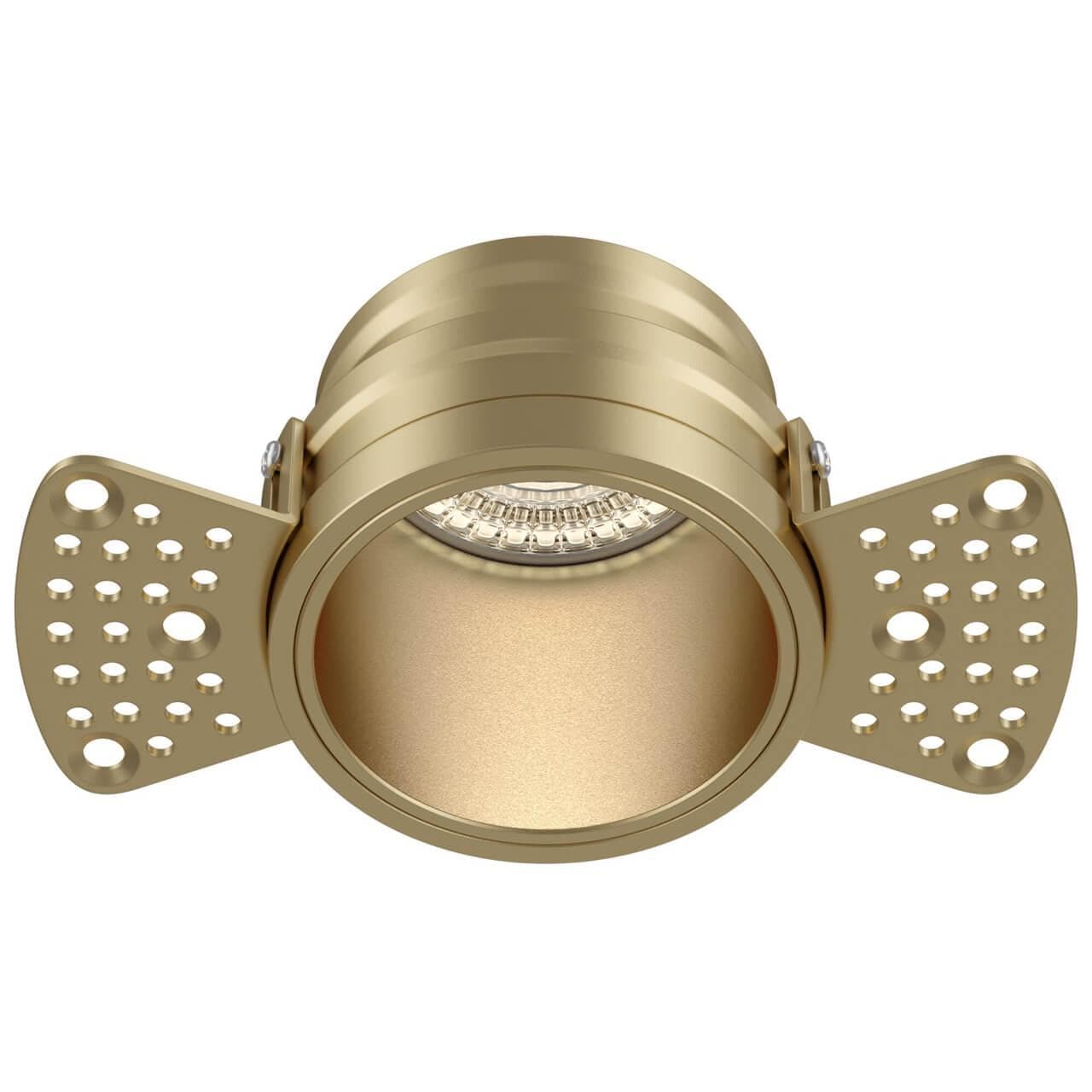 Maytoni Downlight Reif Матовое Золото Встраиваемый светильник DL048-01MG — миниатюра 1