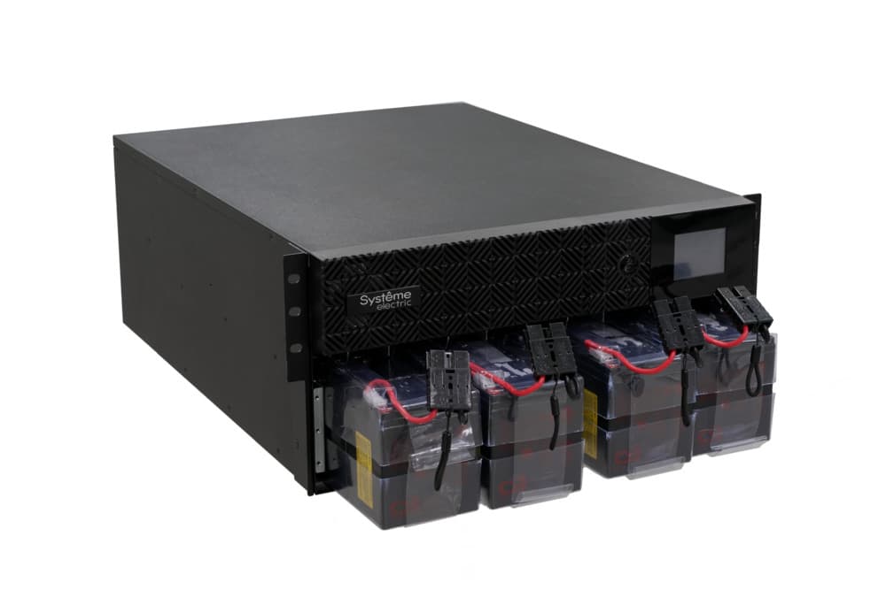 Systeme Electric ИБП Smart-Save Online SRT 6000 ВА/Вт, 230В,1:1,5U,RT, клеммы+выход 6хC13,4хC19 — миниатюра 7