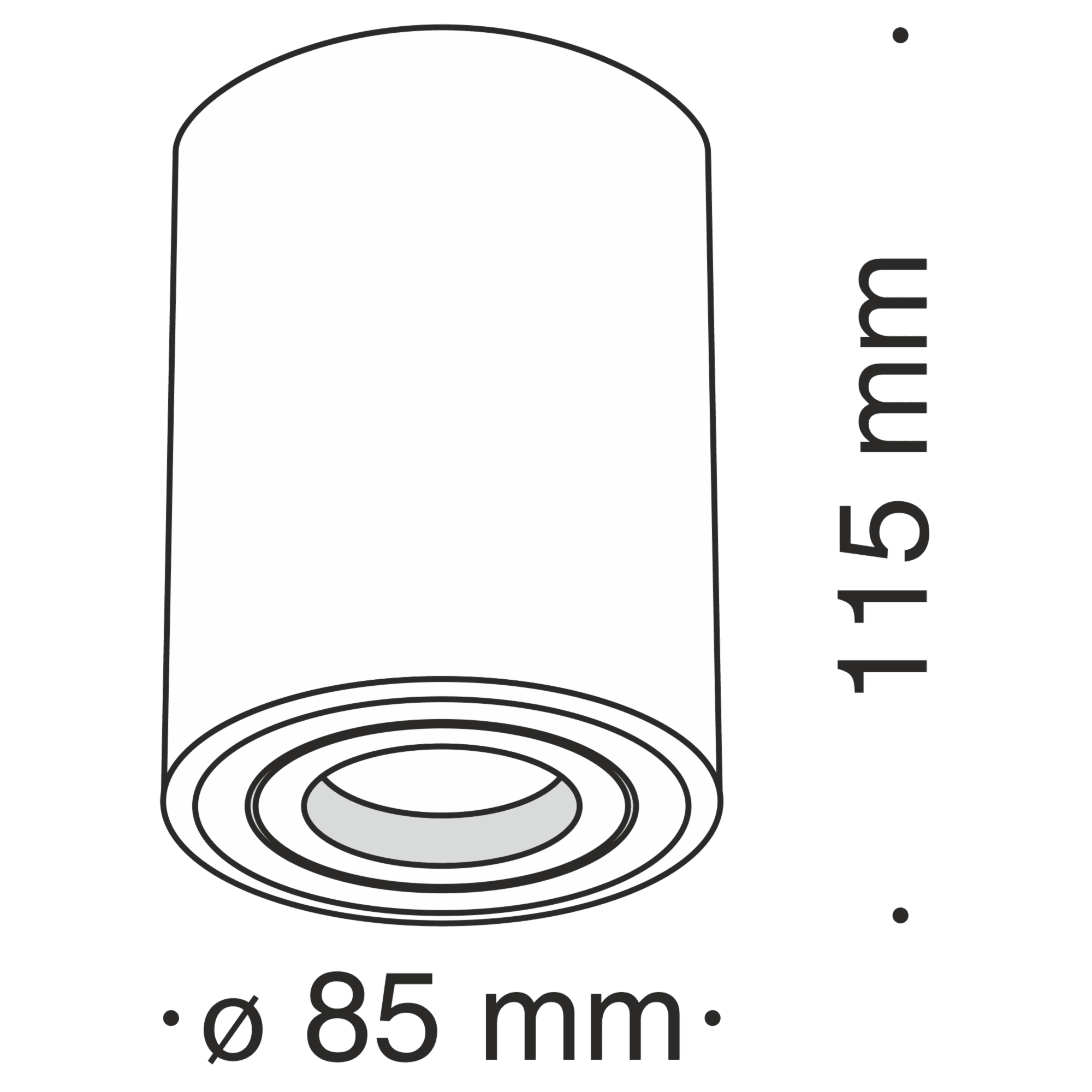 Maytoni Technical Alfa Белый Потолочный светильник GU10 50W C016CL-01W — миниатюра 3